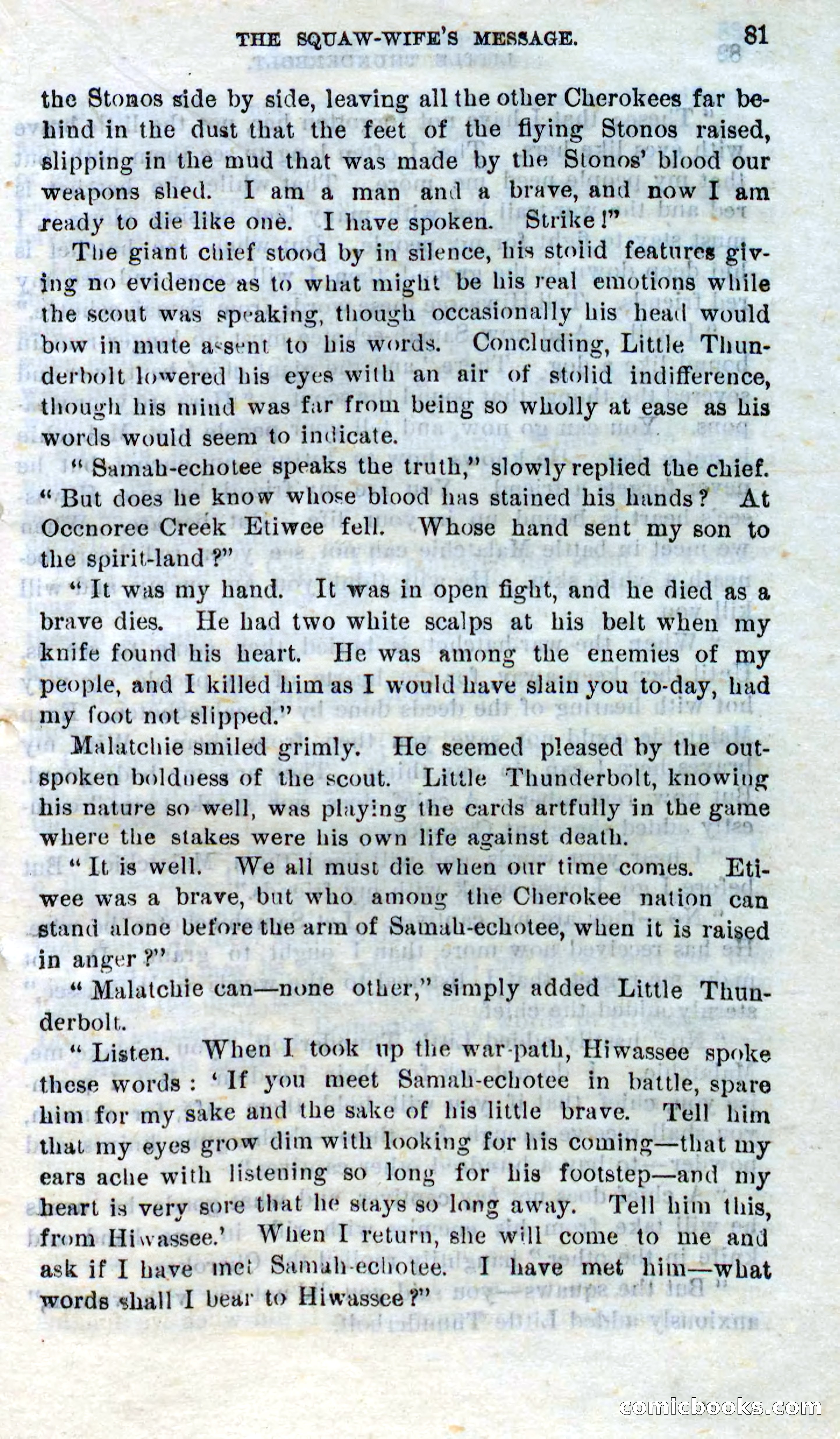 Beadle's Dime Novels No. 273: Little Thunderbolt — page 79 of 100