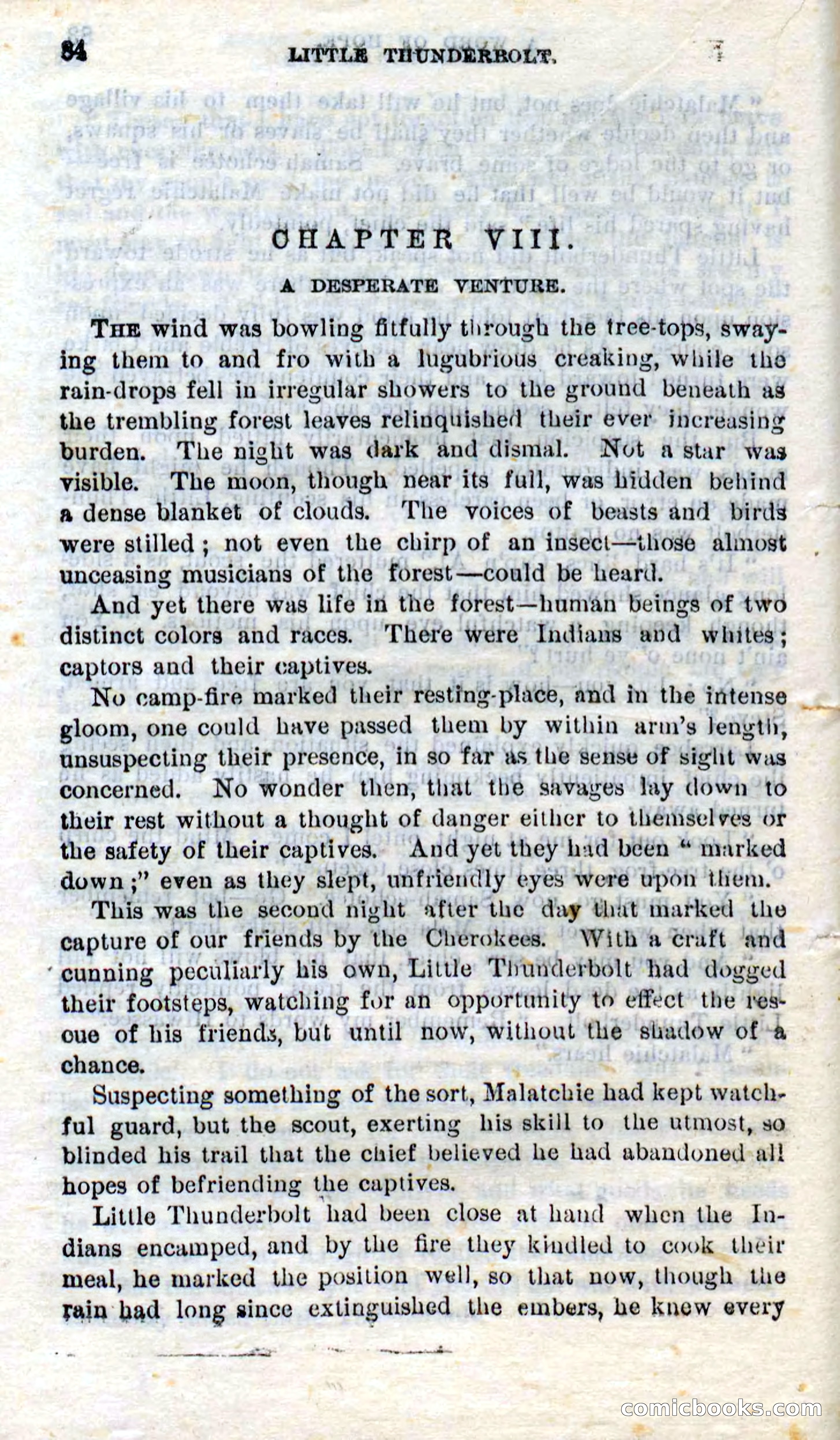 Beadle's Dime Novels No. 273: Little Thunderbolt — page 82 of 100