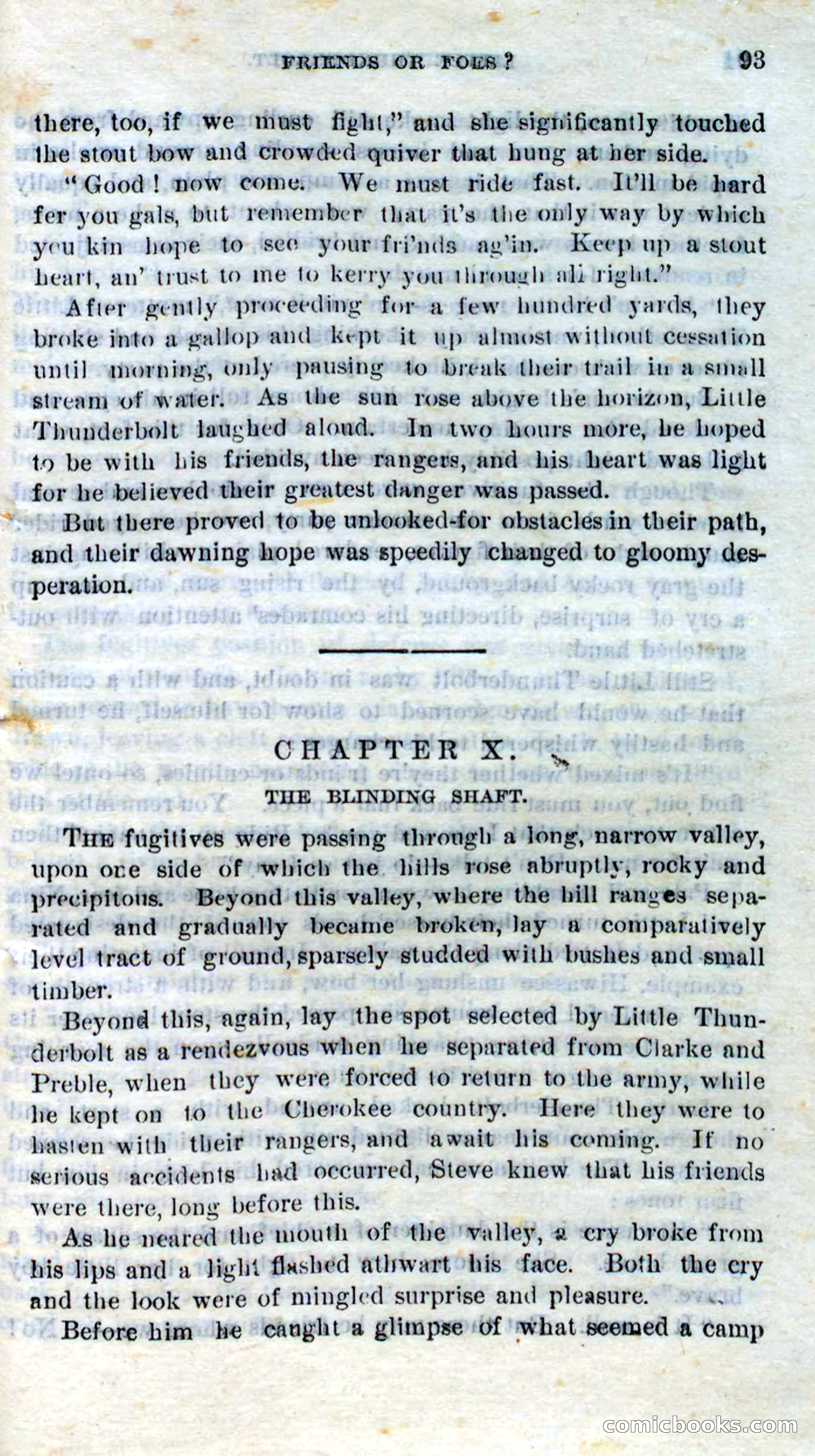 Beadle's Dime Novels No. 273: Little Thunderbolt — page 91 of 100
