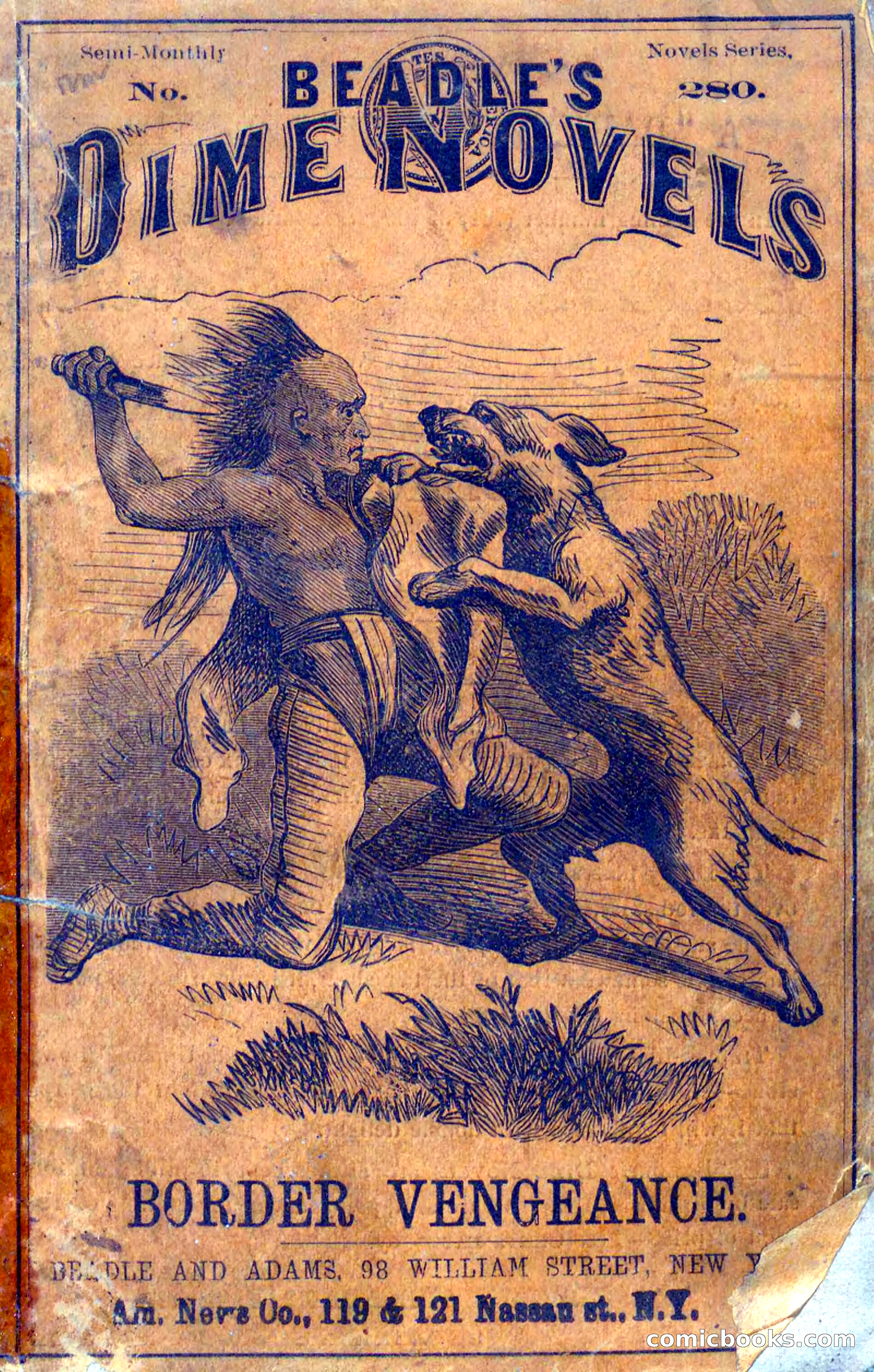 Beadle's Dime Novels No. 280: Border Vengeance