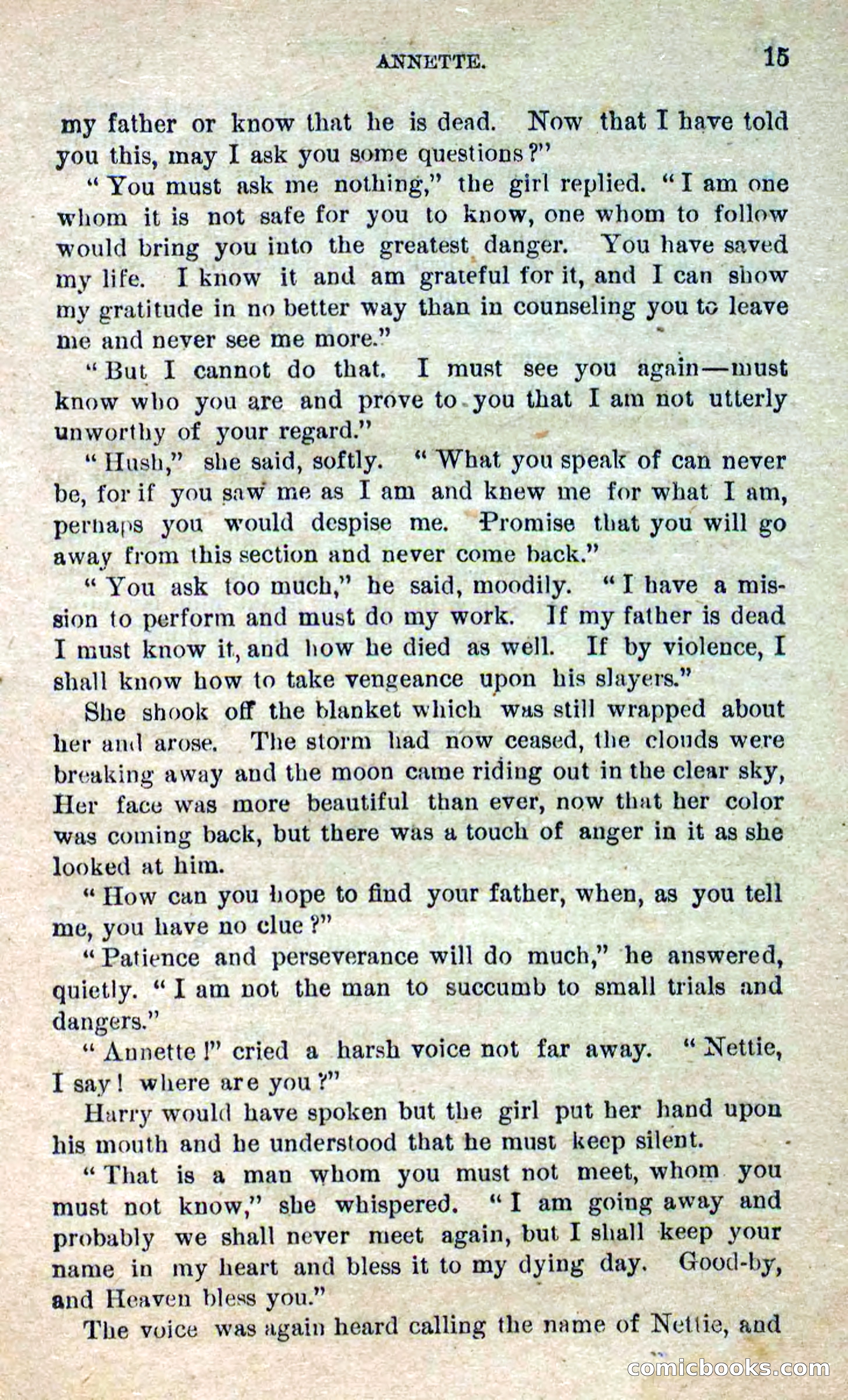 Beadle's Dime Novels No. 280: Border Vengeance — page 13 of 100