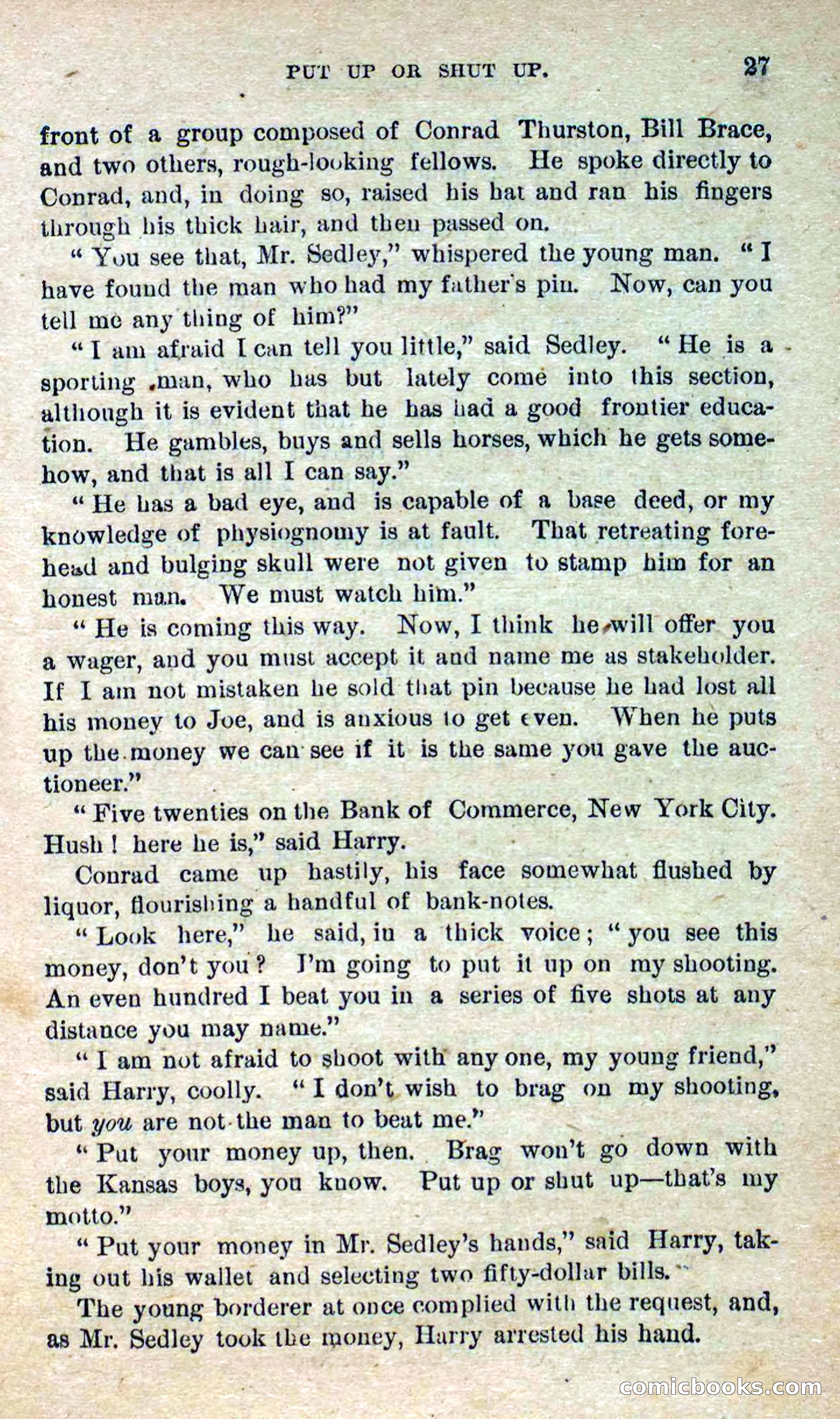 Beadle's Dime Novels No. 280: Border Vengeance — page 25 of 100