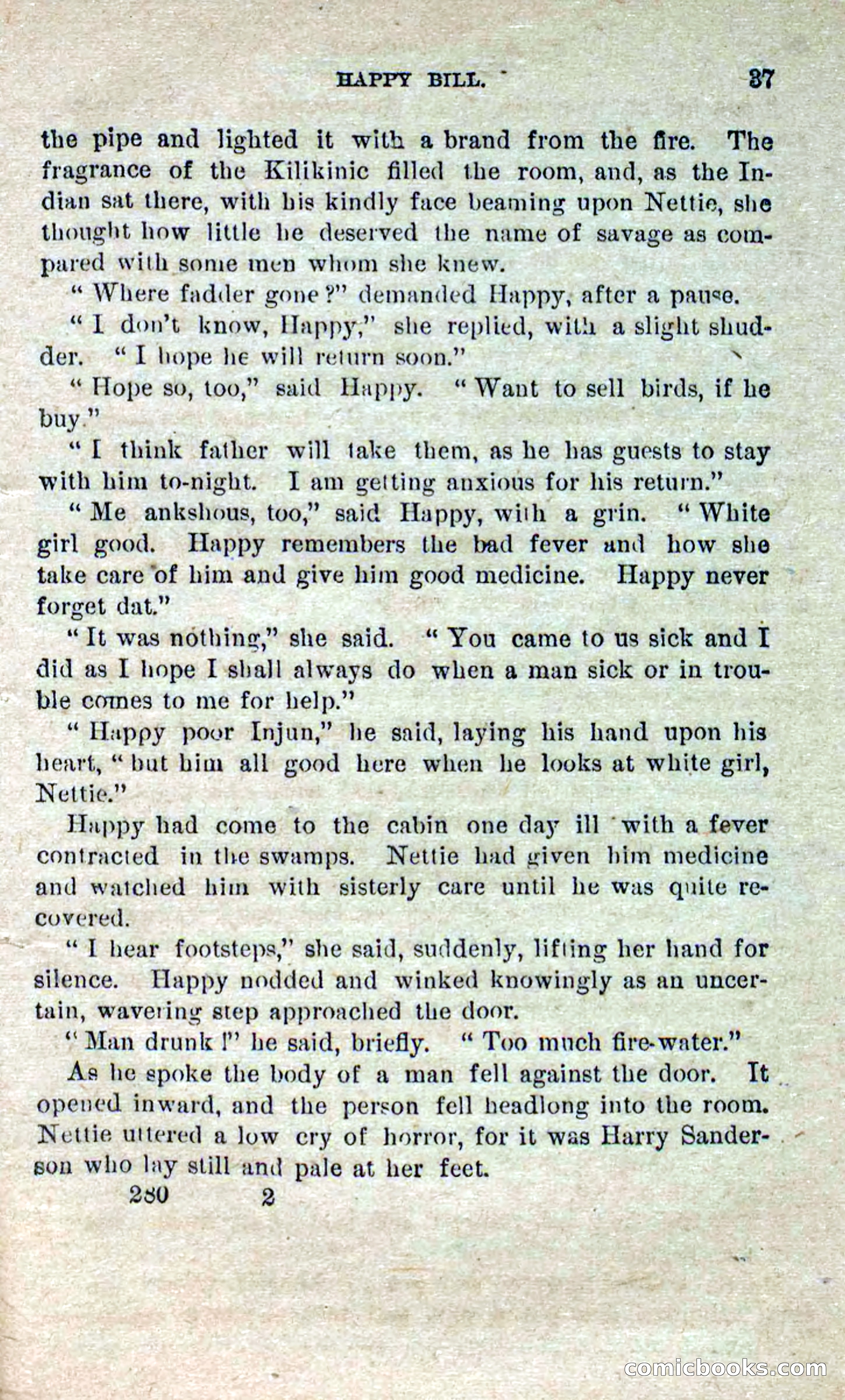 Beadle's Dime Novels No. 280: Border Vengeance — page 35 of 100