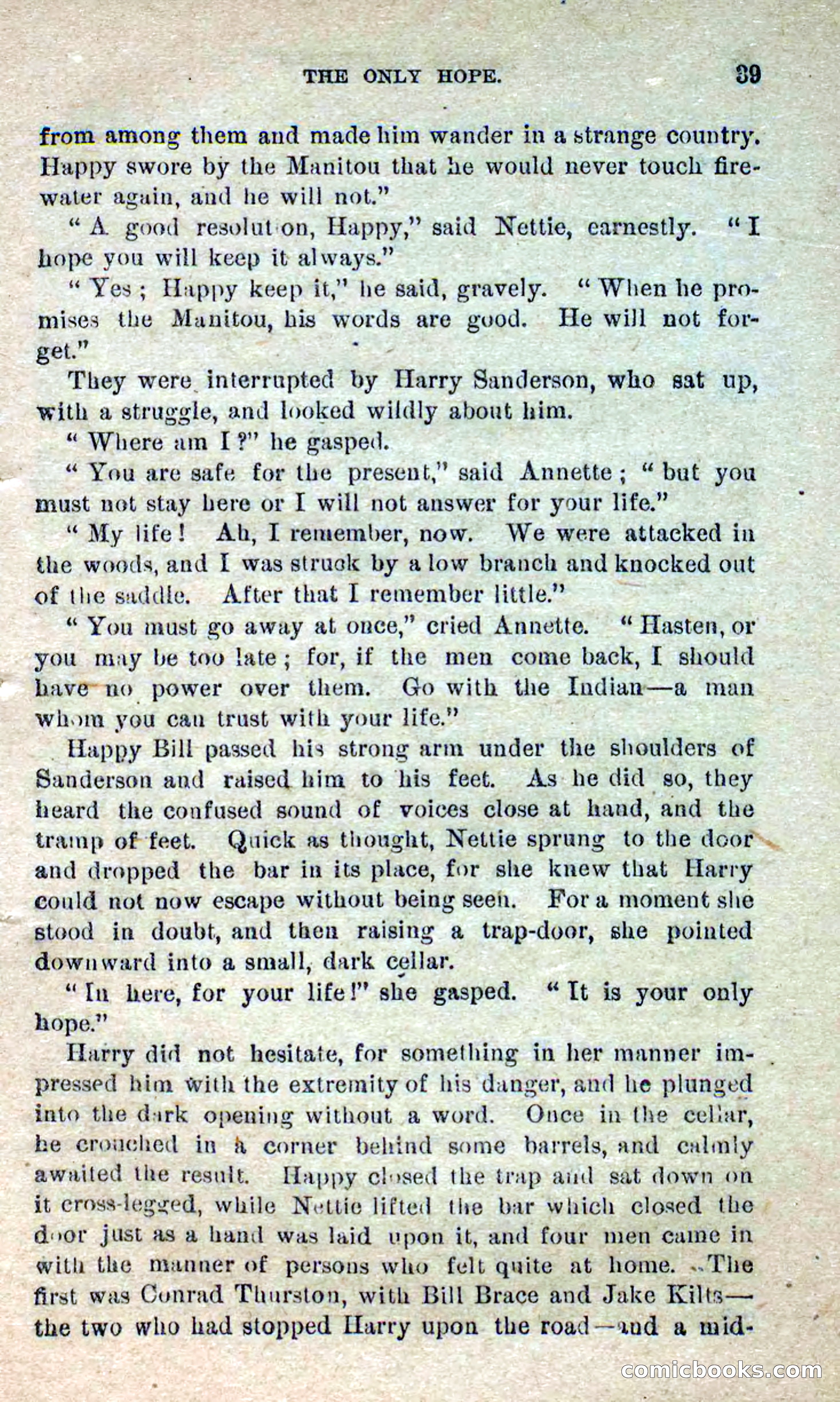Beadle's Dime Novels No. 280: Border Vengeance — page 37 of 100
