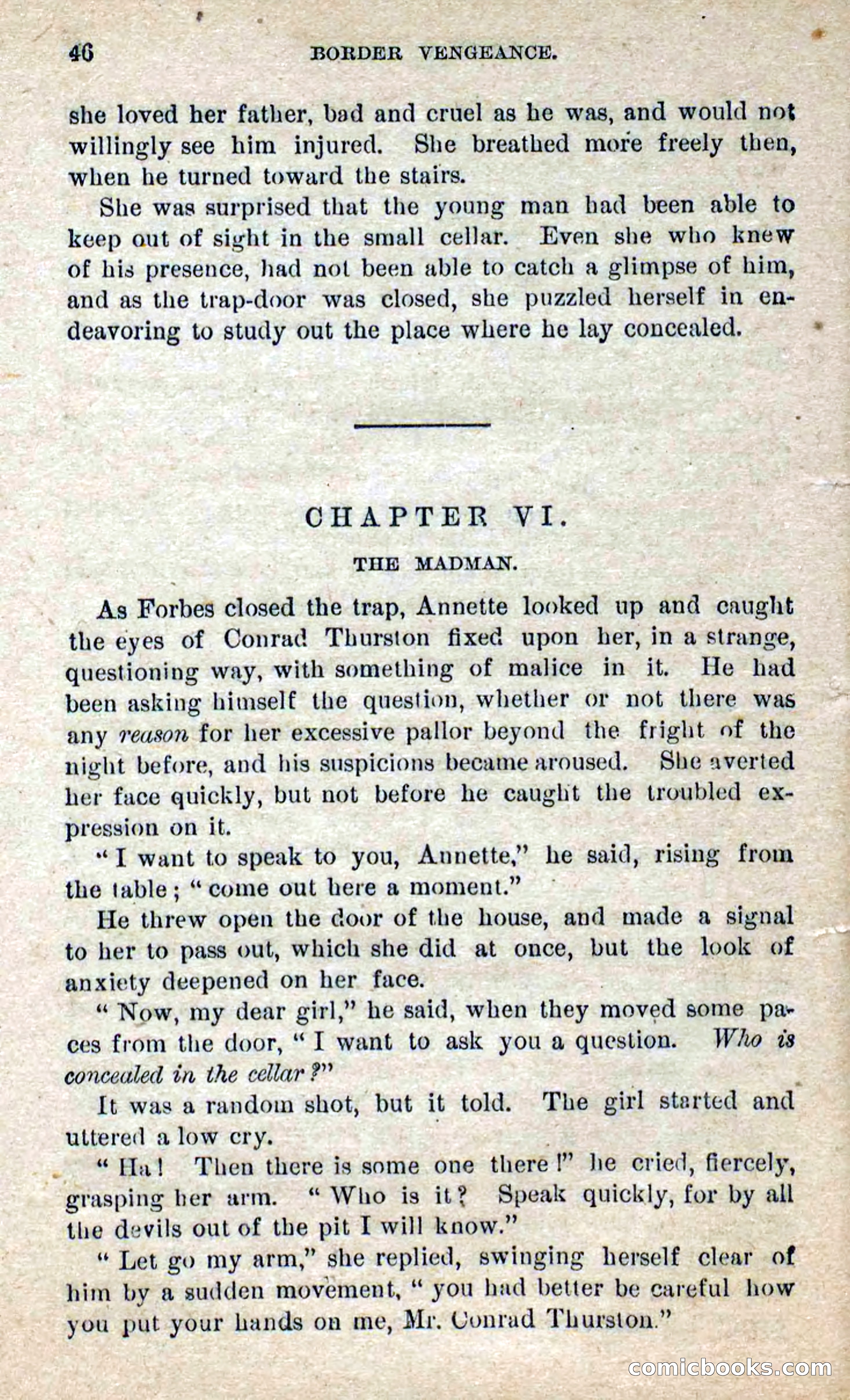 Beadle's Dime Novels No. 280: Border Vengeance — page 44 of 100
