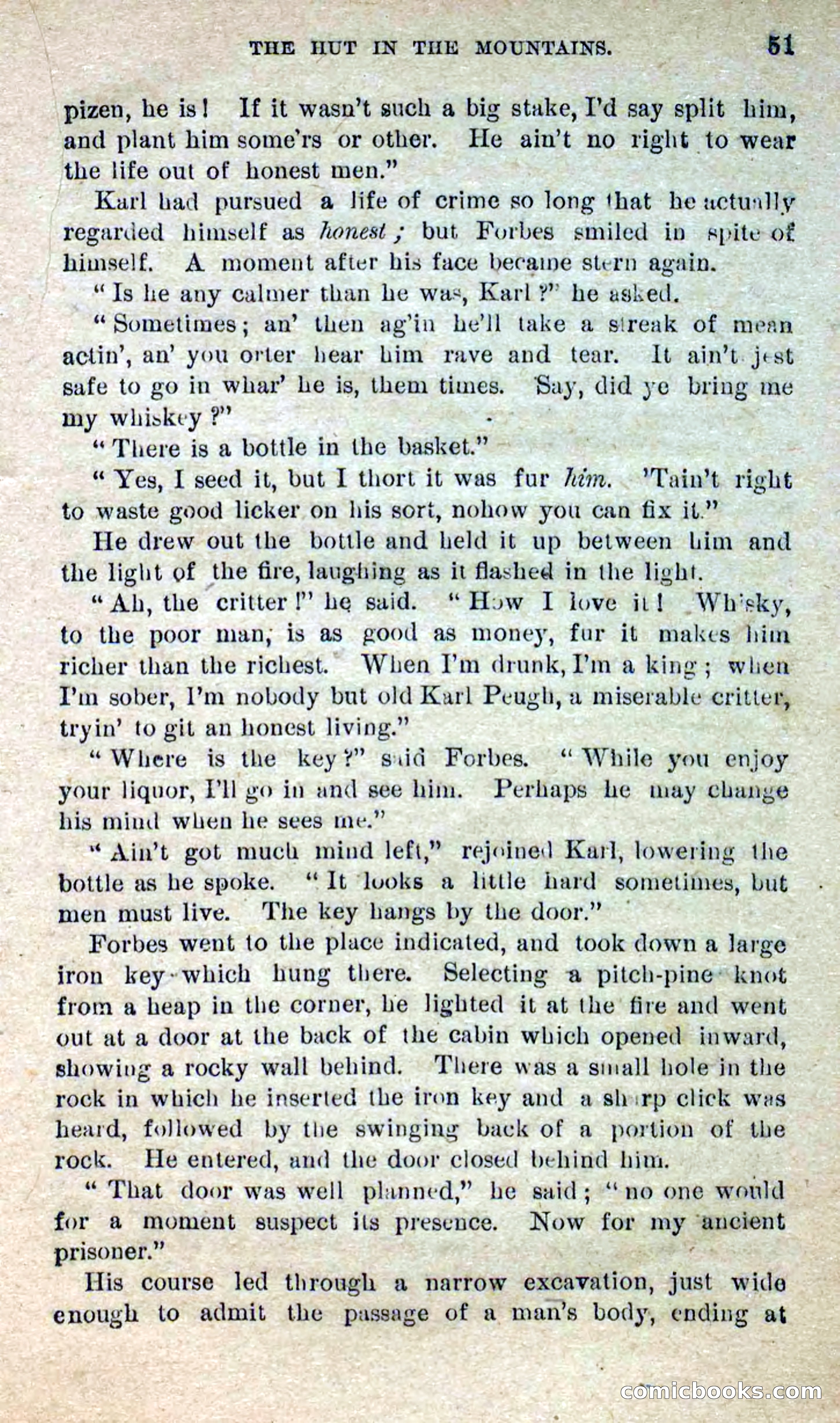 Beadle's Dime Novels No. 280: Border Vengeance — page 49 of 100