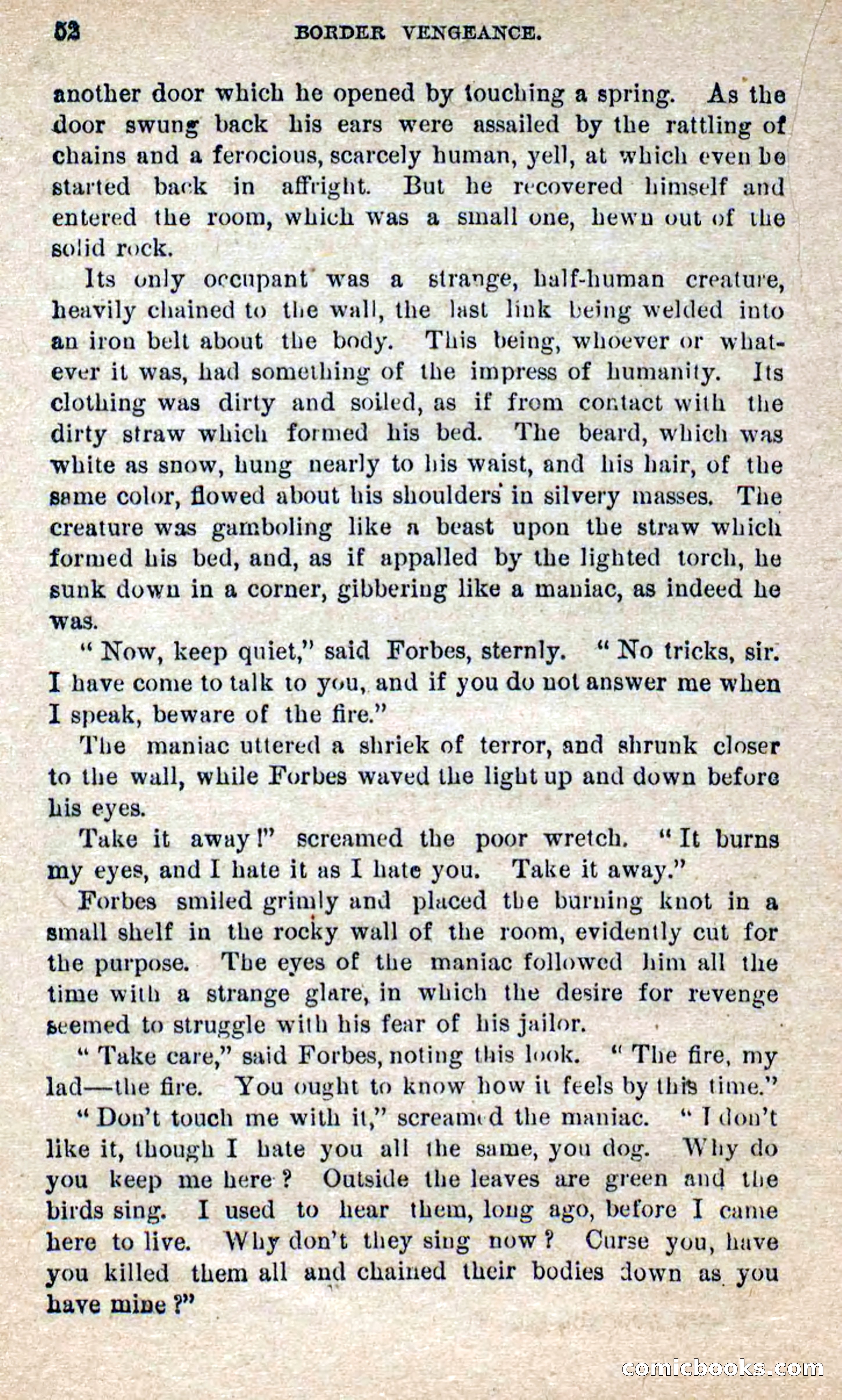 Beadle's Dime Novels No. 280: Border Vengeance — page 50 of 100