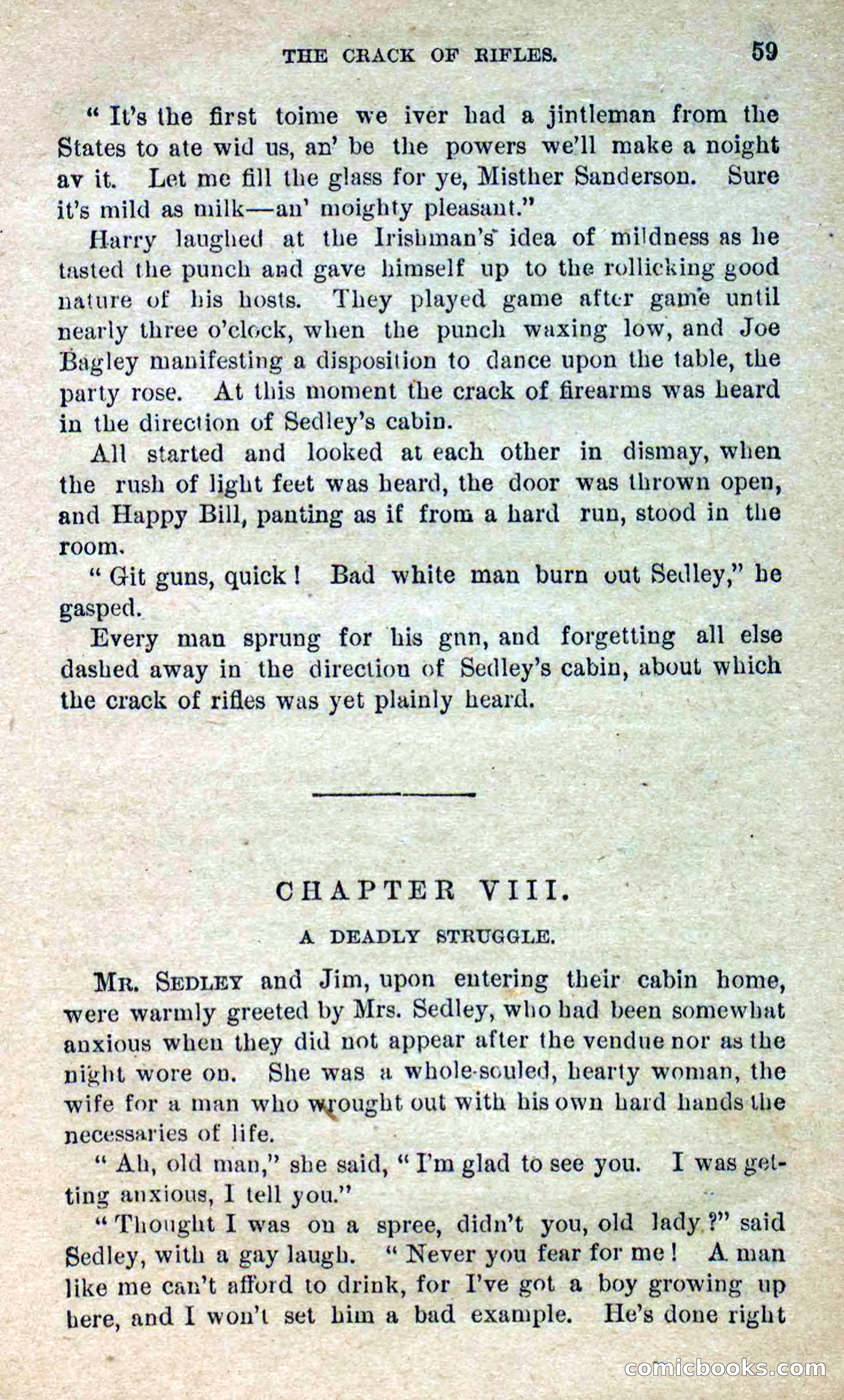 Beadle's Dime Novels No. 280: Border Vengeance — page 57 of 100