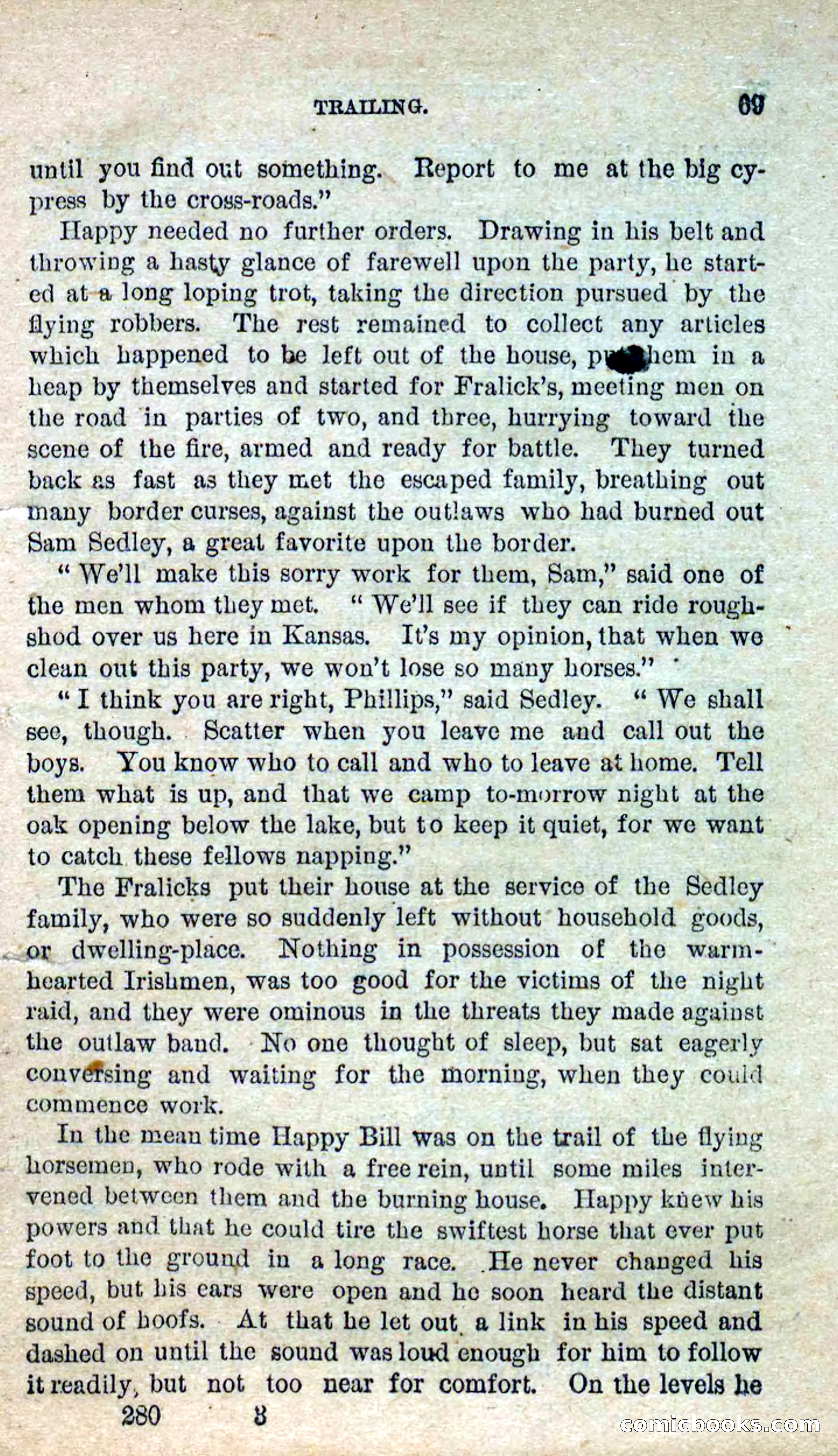 Beadle's Dime Novels No. 280: Border Vengeance — page 67 of 100