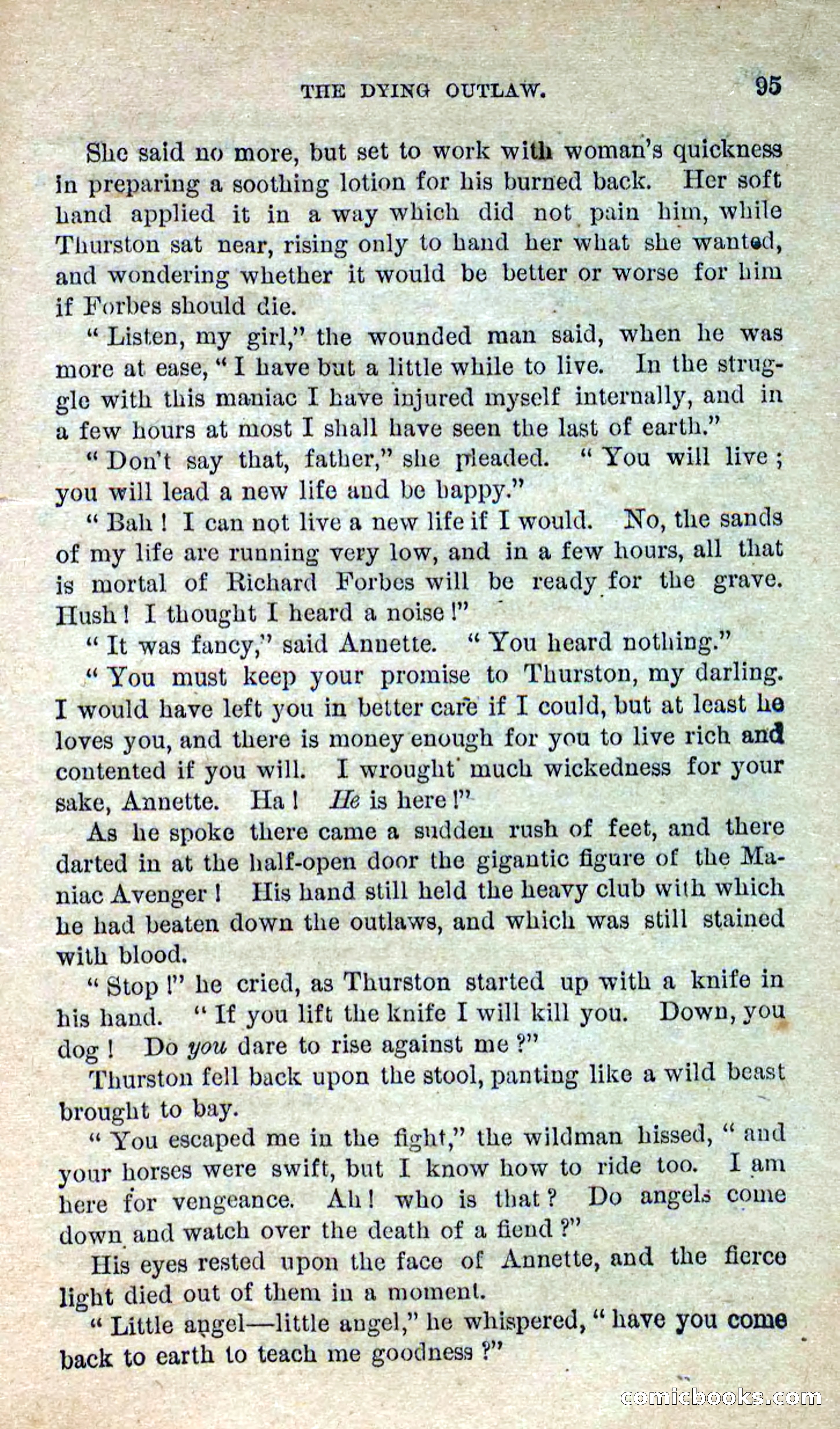 Beadle's Dime Novels No. 280: Border Vengeance — page 93 of 100
