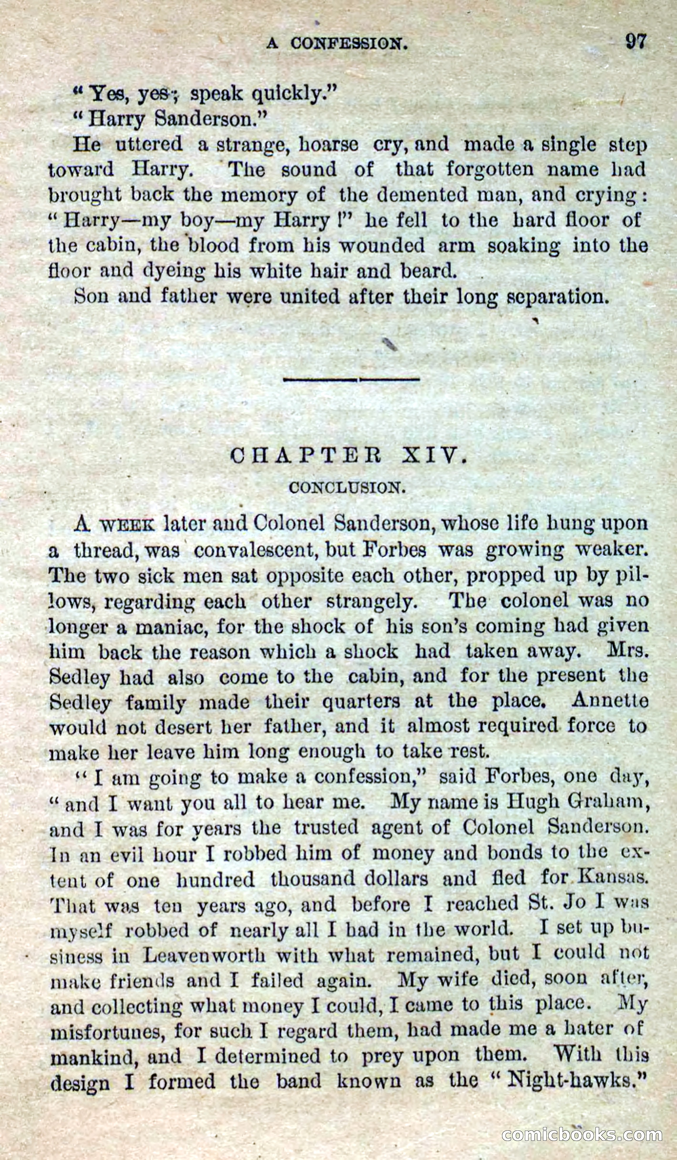 Beadle's Dime Novels No. 280: Border Vengeance — page 95 of 100