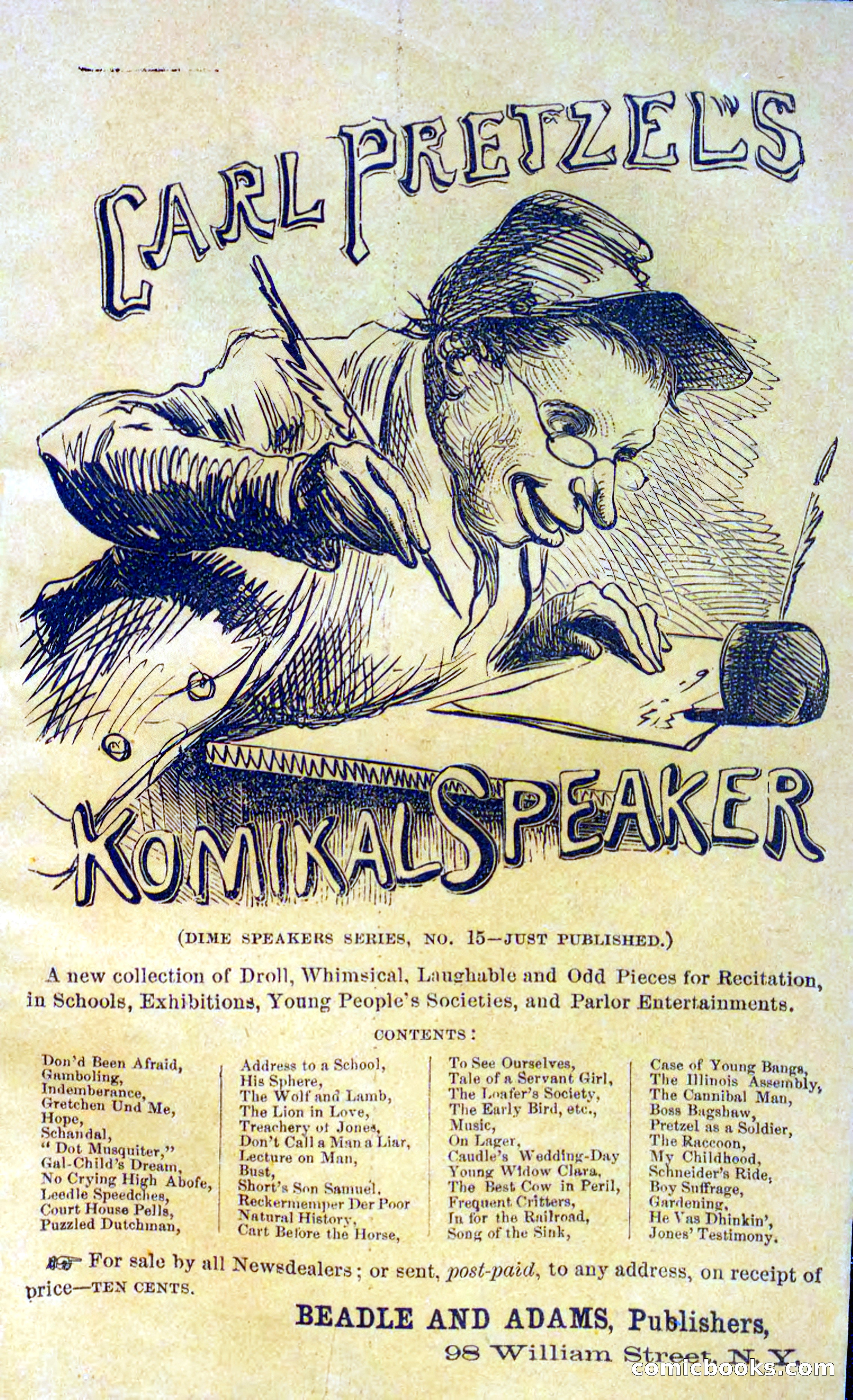 Beadle's Dime Novels No. 280: Border Vengeance — page 99 of 100