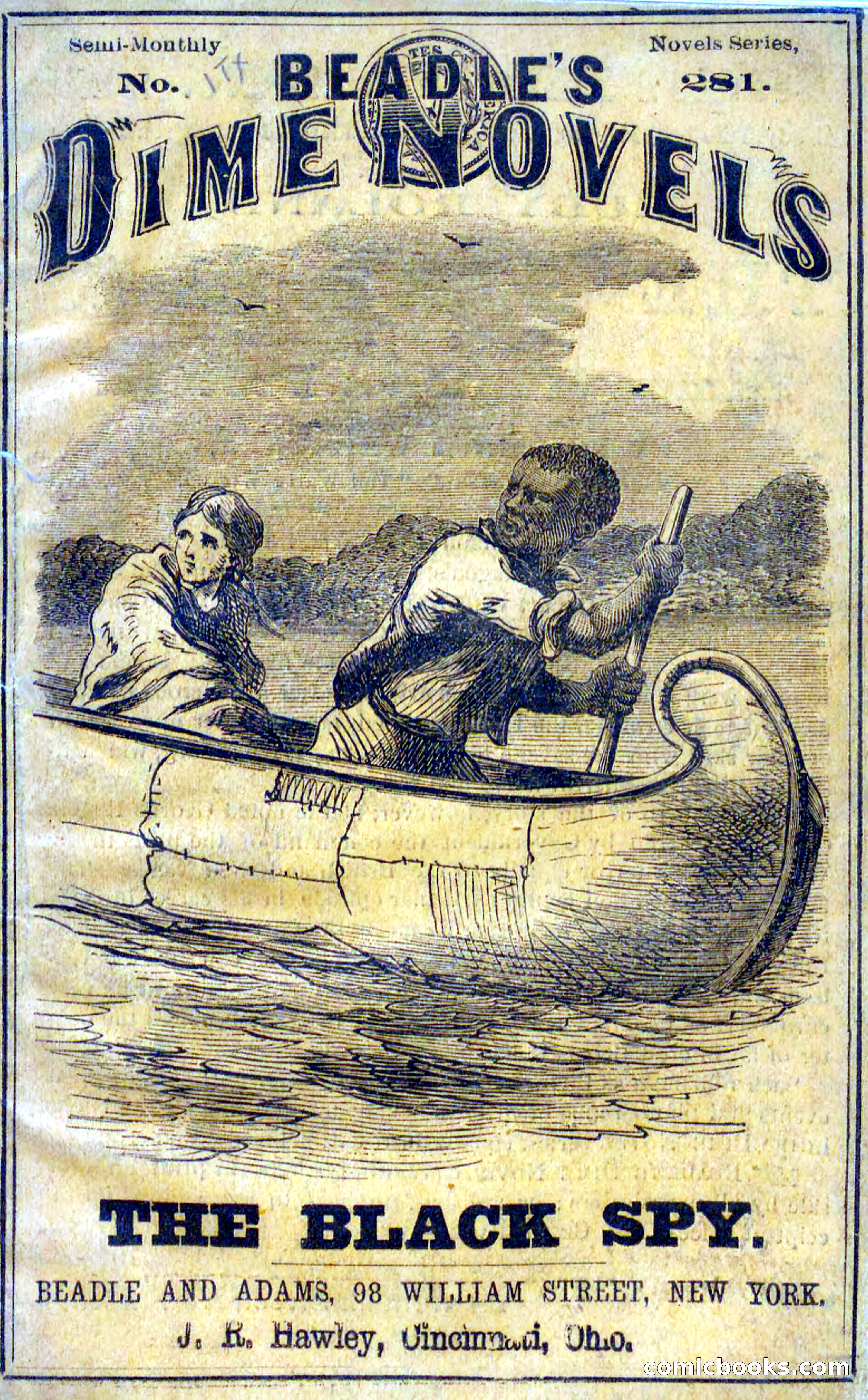 Beadle's Dime Novels No. 281: The Black Spy
