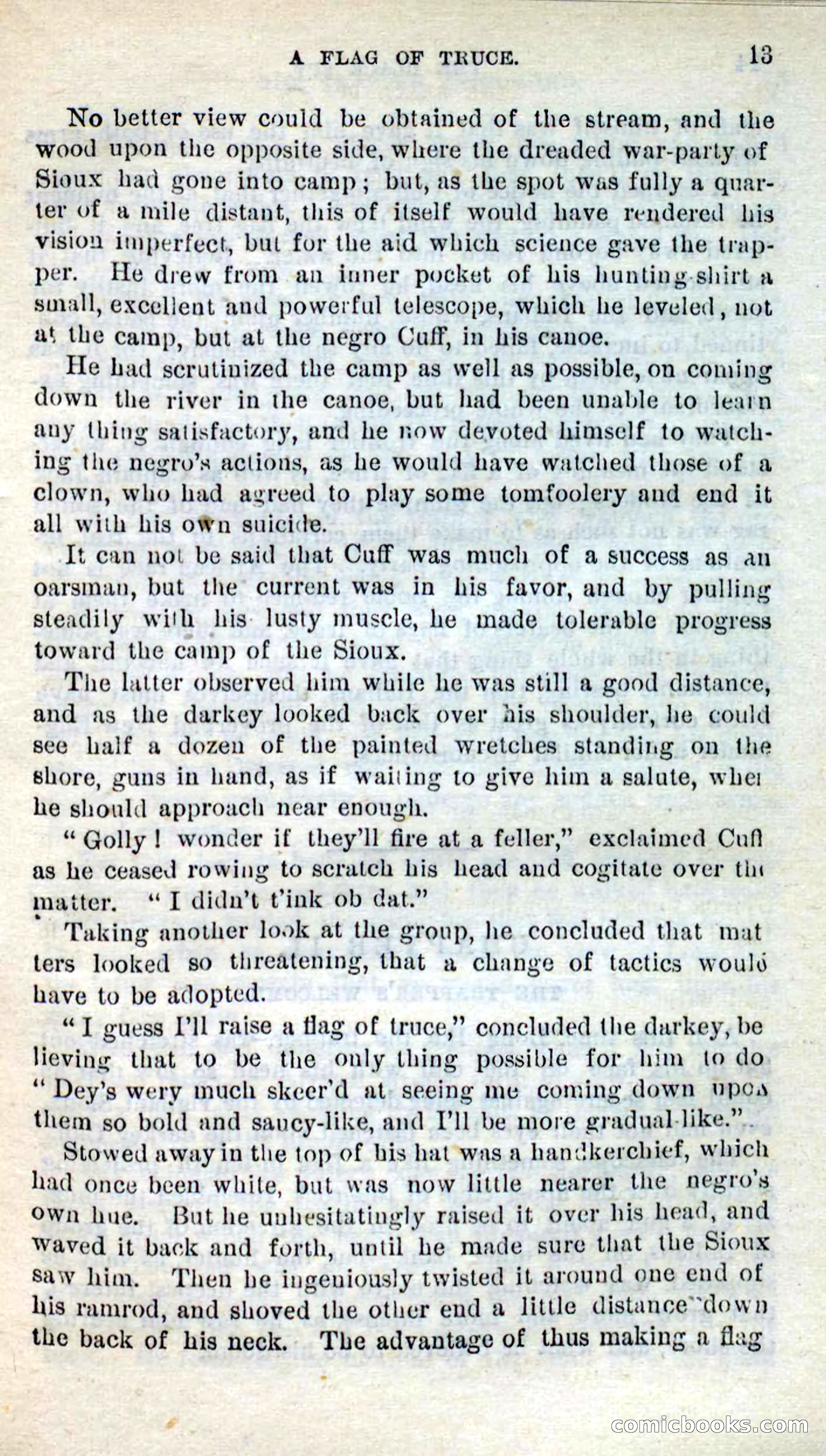 Beadle's Dime Novels No. 281: The Black Spy — page 9 of 100