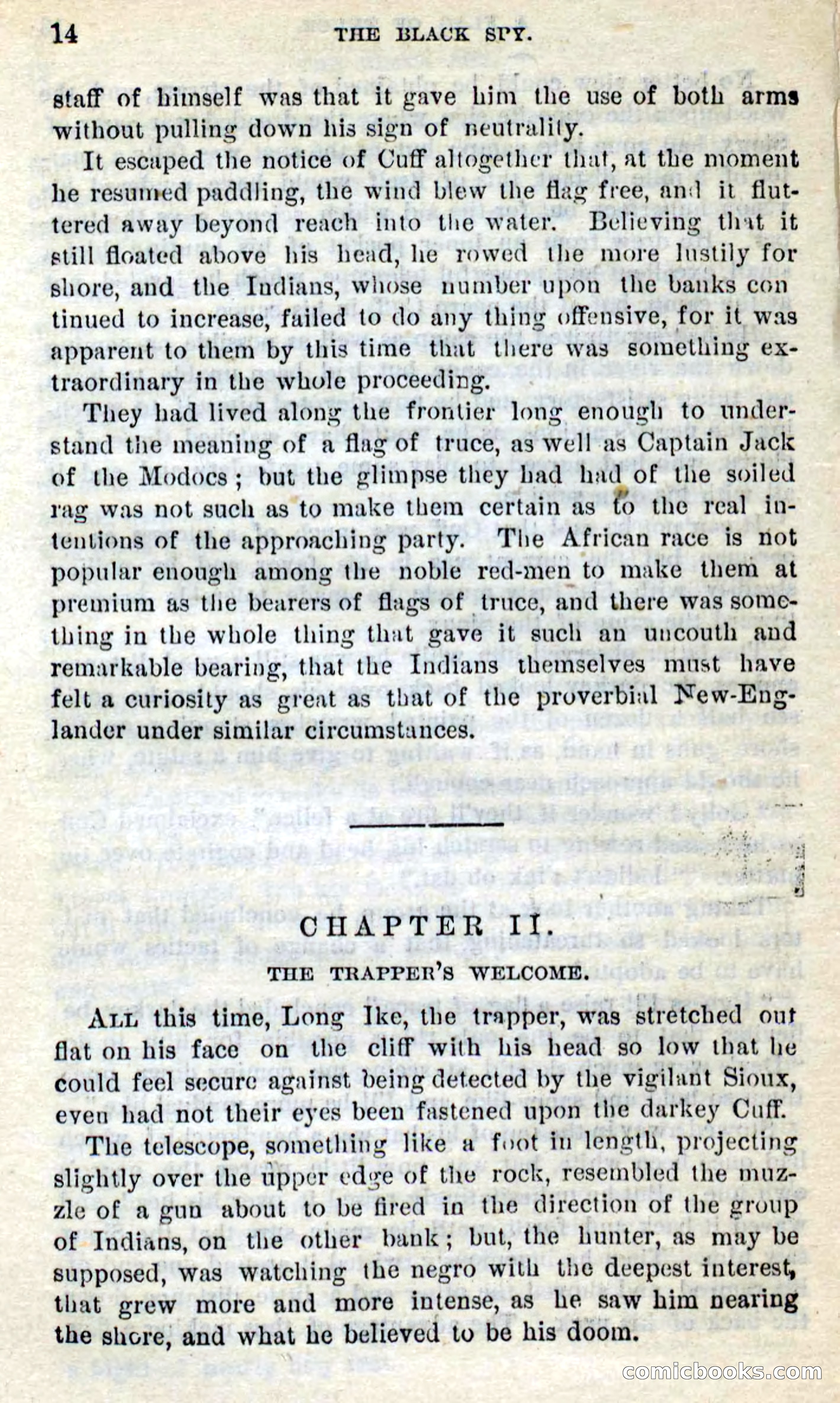 Beadle's Dime Novels No. 281: The Black Spy — page 10 of 100