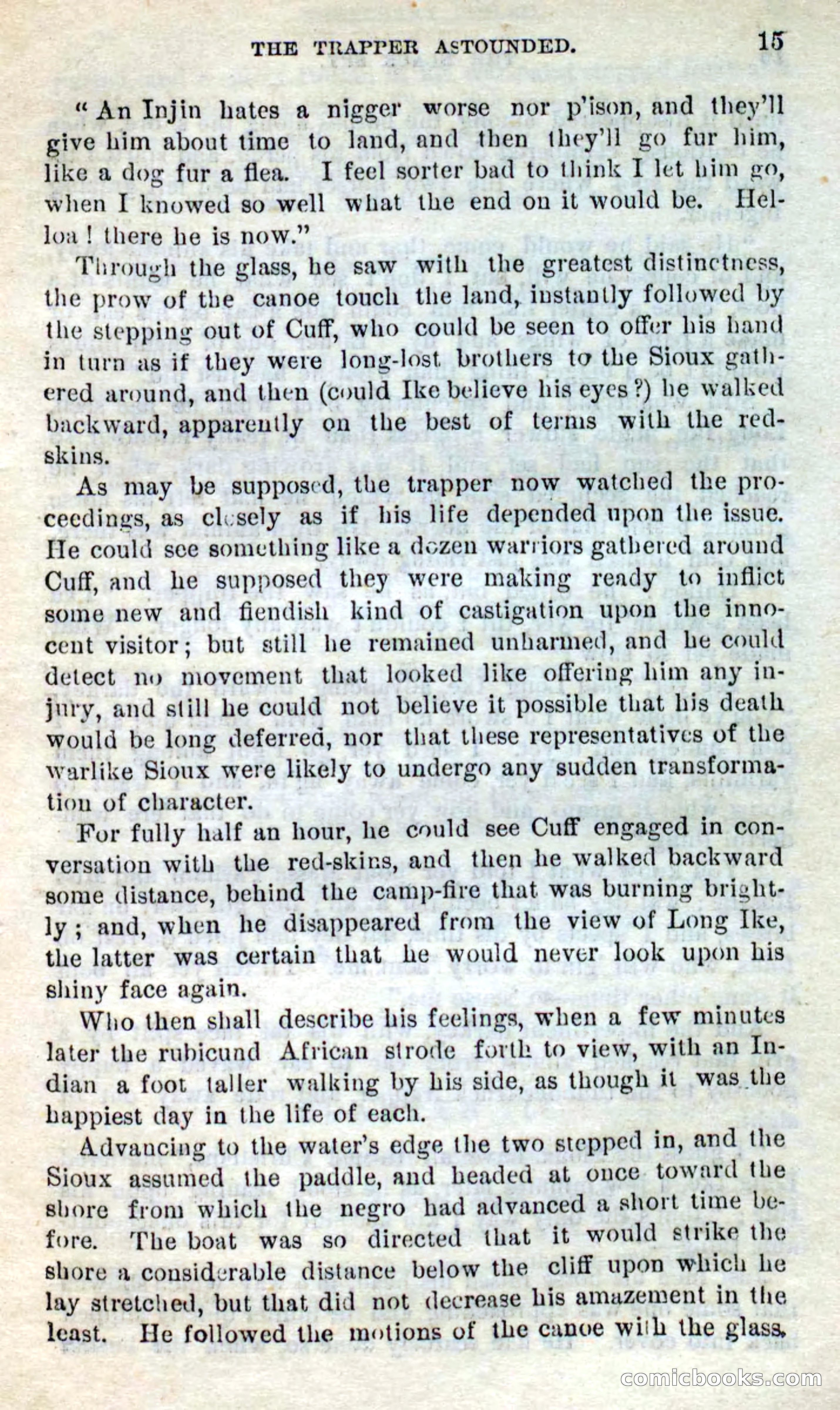 Beadle's Dime Novels No. 281: The Black Spy — page 11 of 100