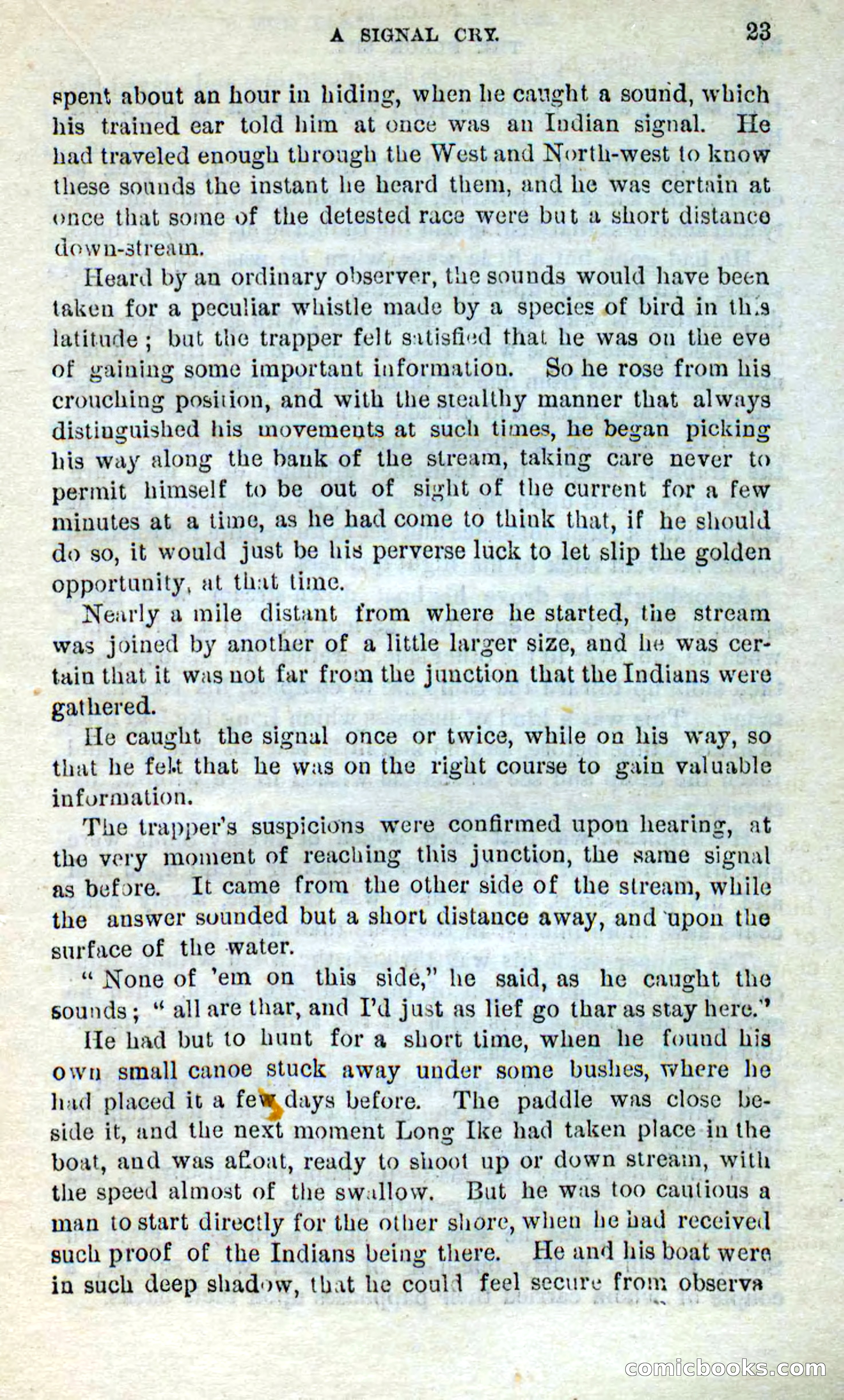 Beadle's Dime Novels No. 281: The Black Spy — page 19 of 100