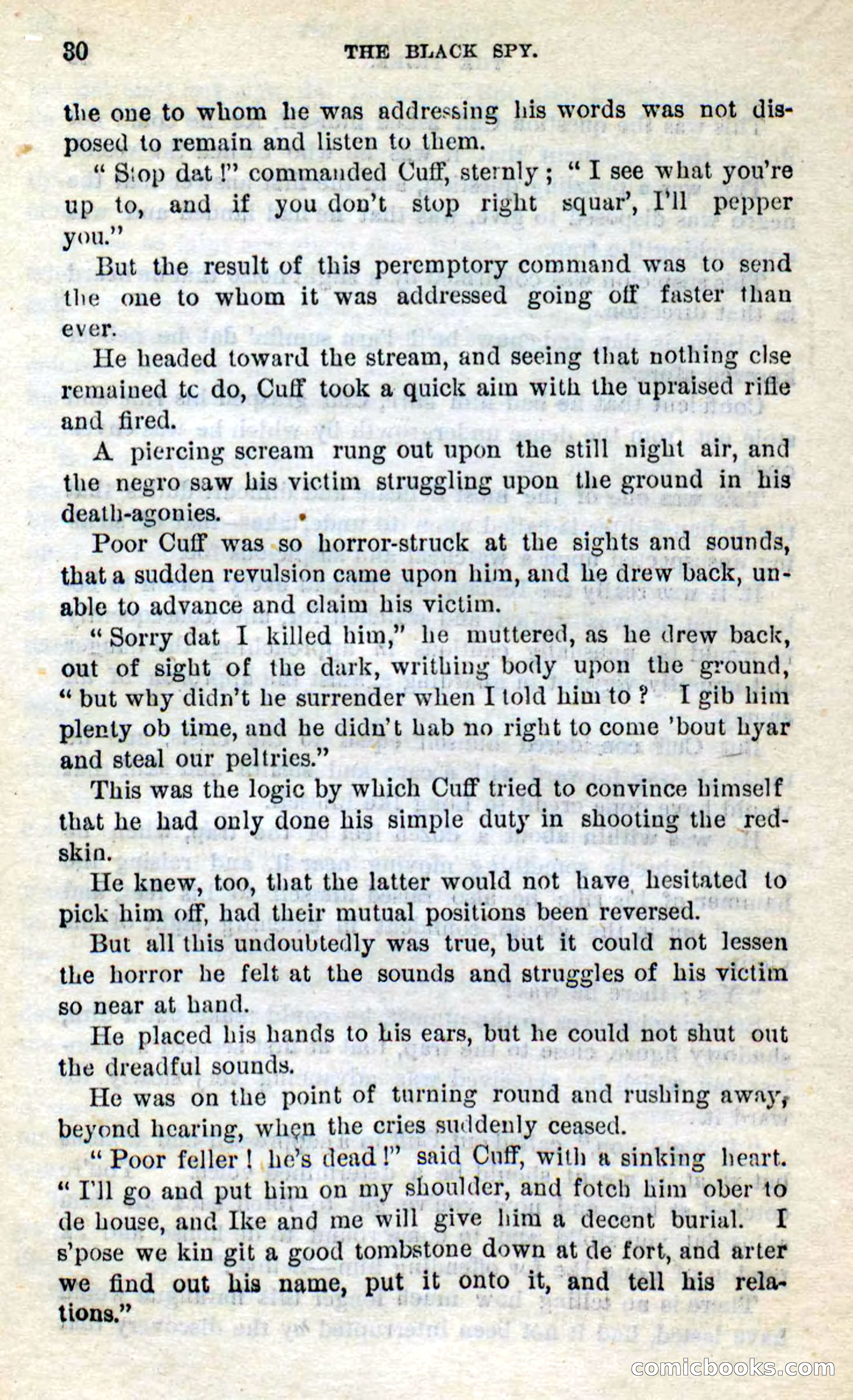 Beadle's Dime Novels No. 281: The Black Spy — page 26 of 100