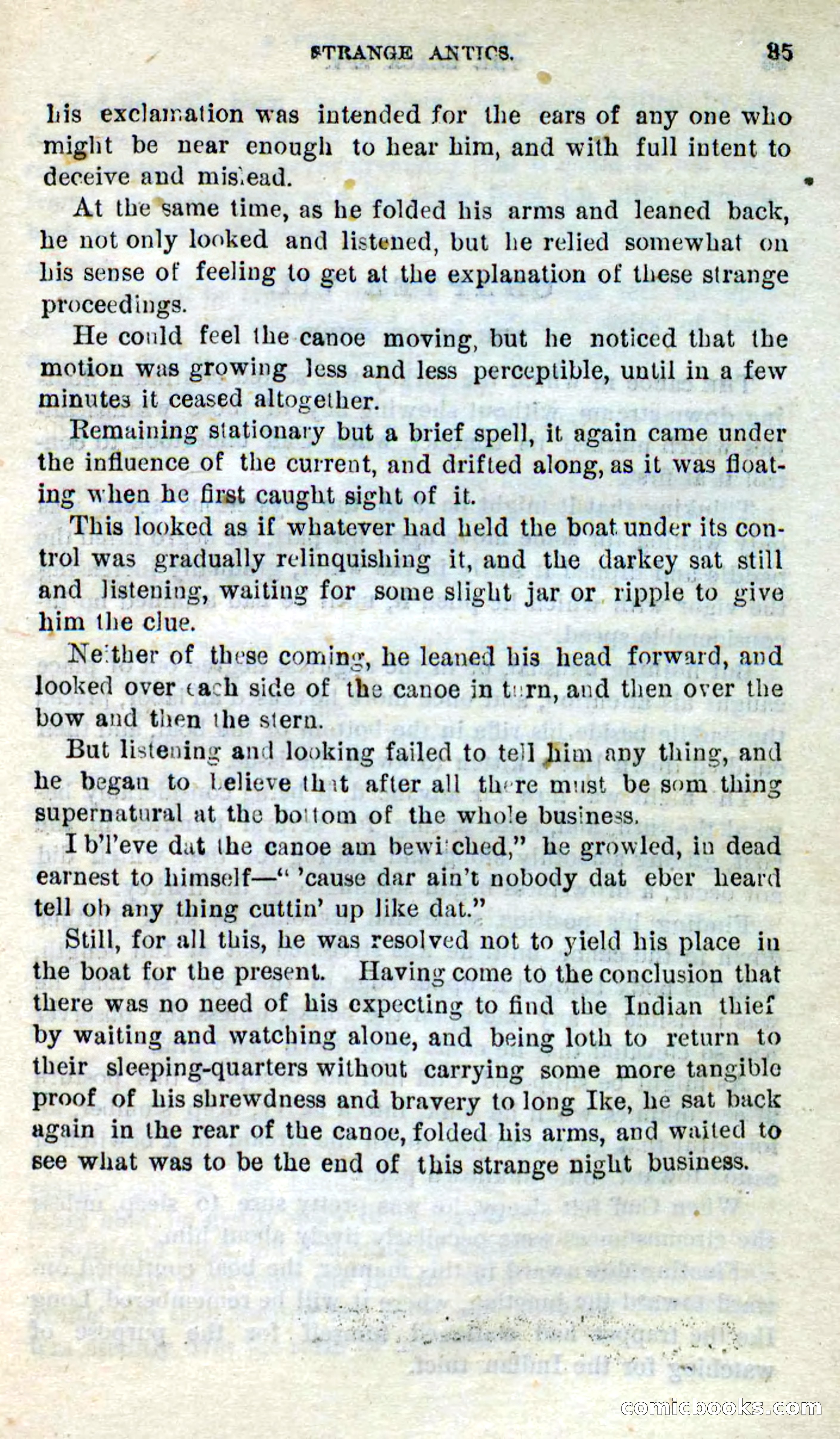 Beadle's Dime Novels No. 281: The Black Spy — page 31 of 100