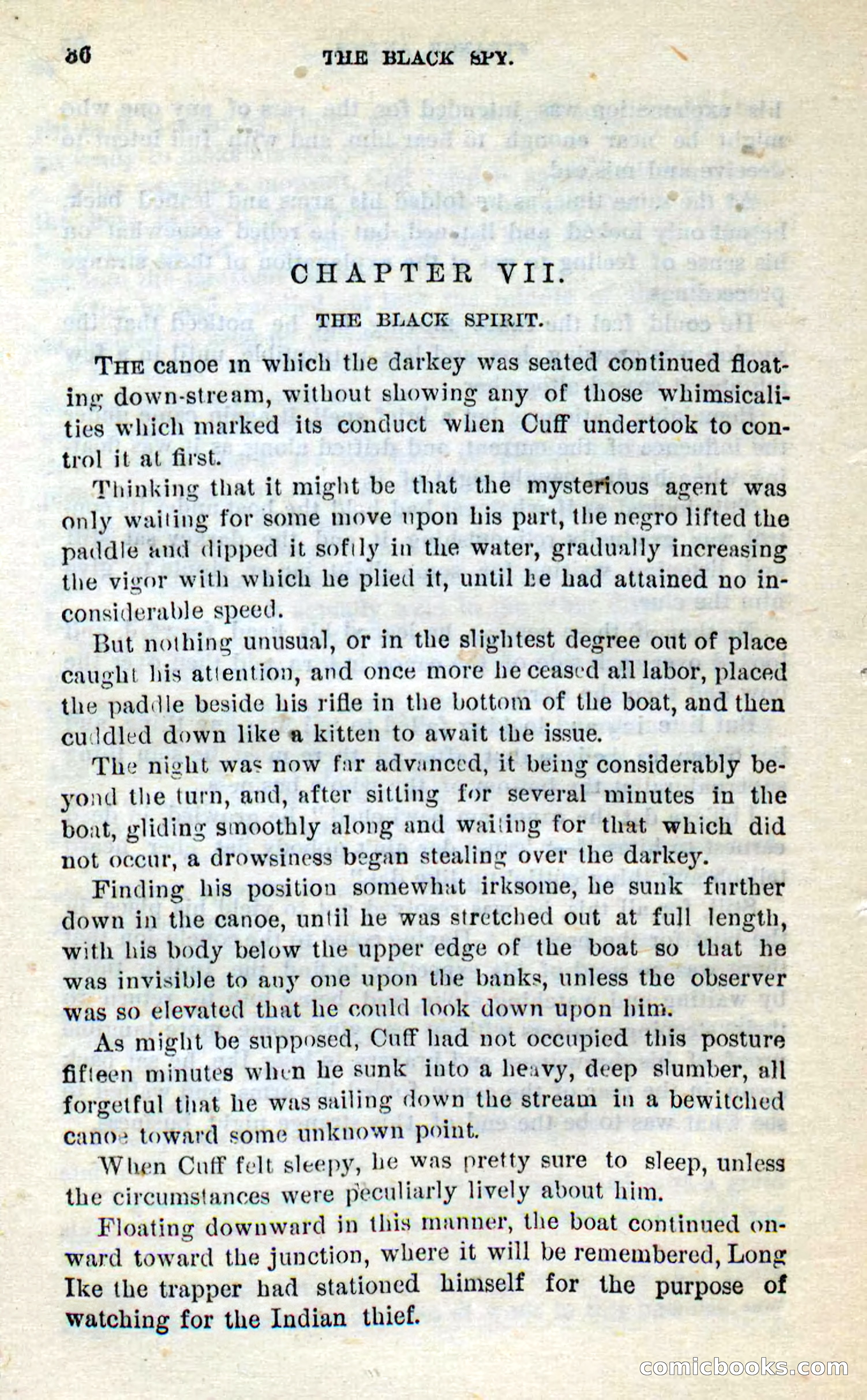 Beadle's Dime Novels No. 281: The Black Spy — page 32 of 100