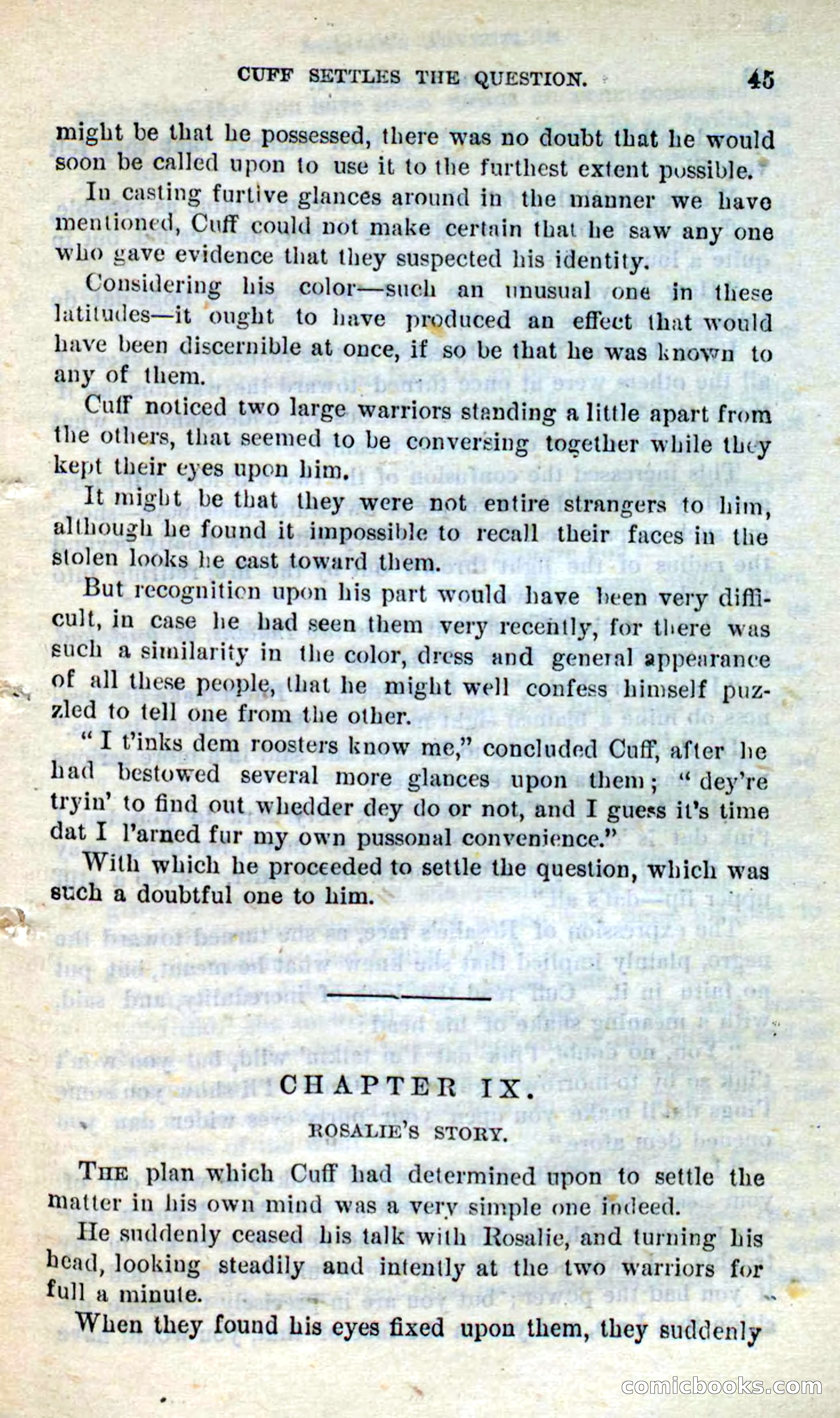 Beadle's Dime Novels No. 281: The Black Spy — page 41 of 100