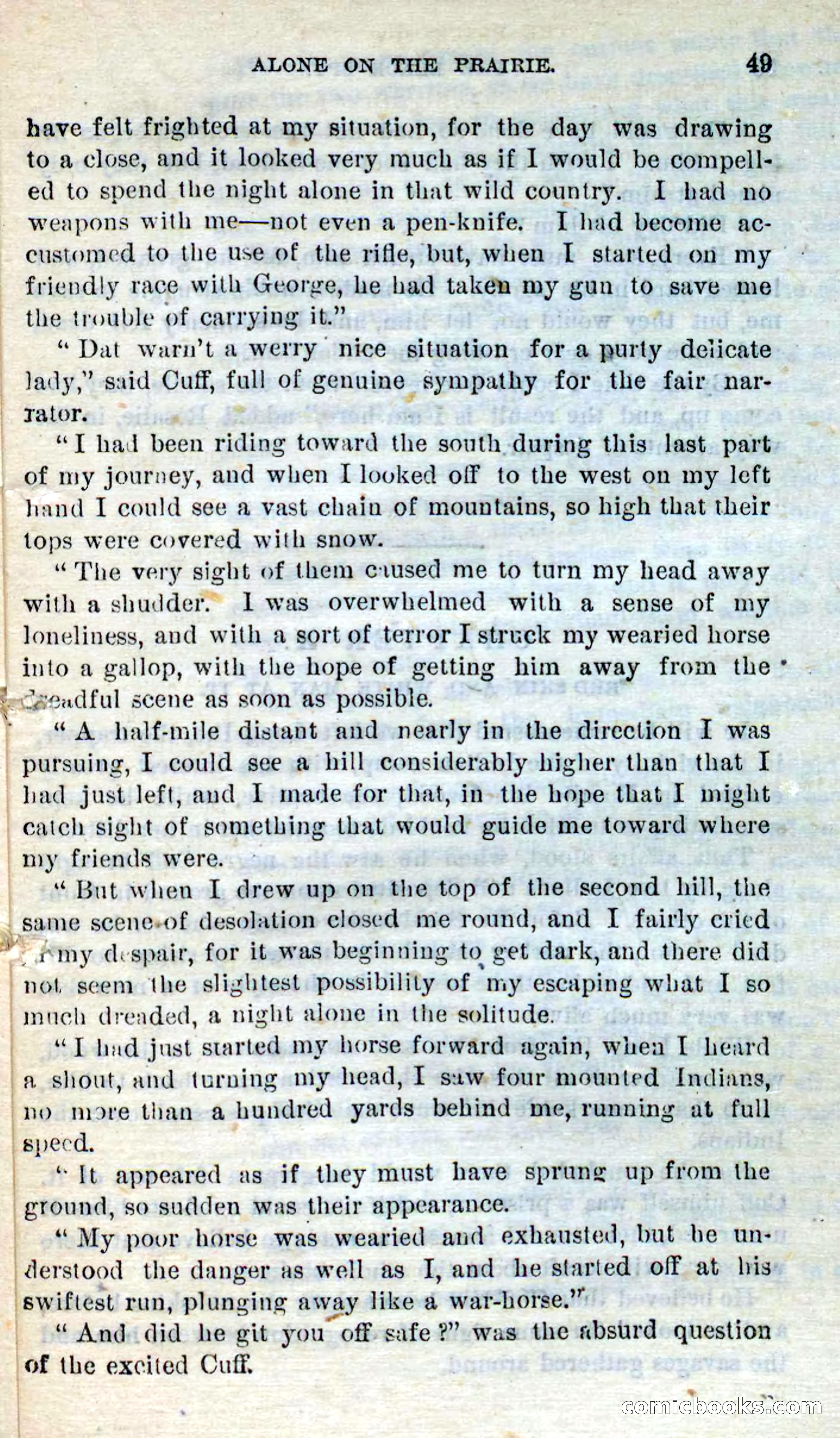 Beadle's Dime Novels No. 281: The Black Spy — page 45 of 100