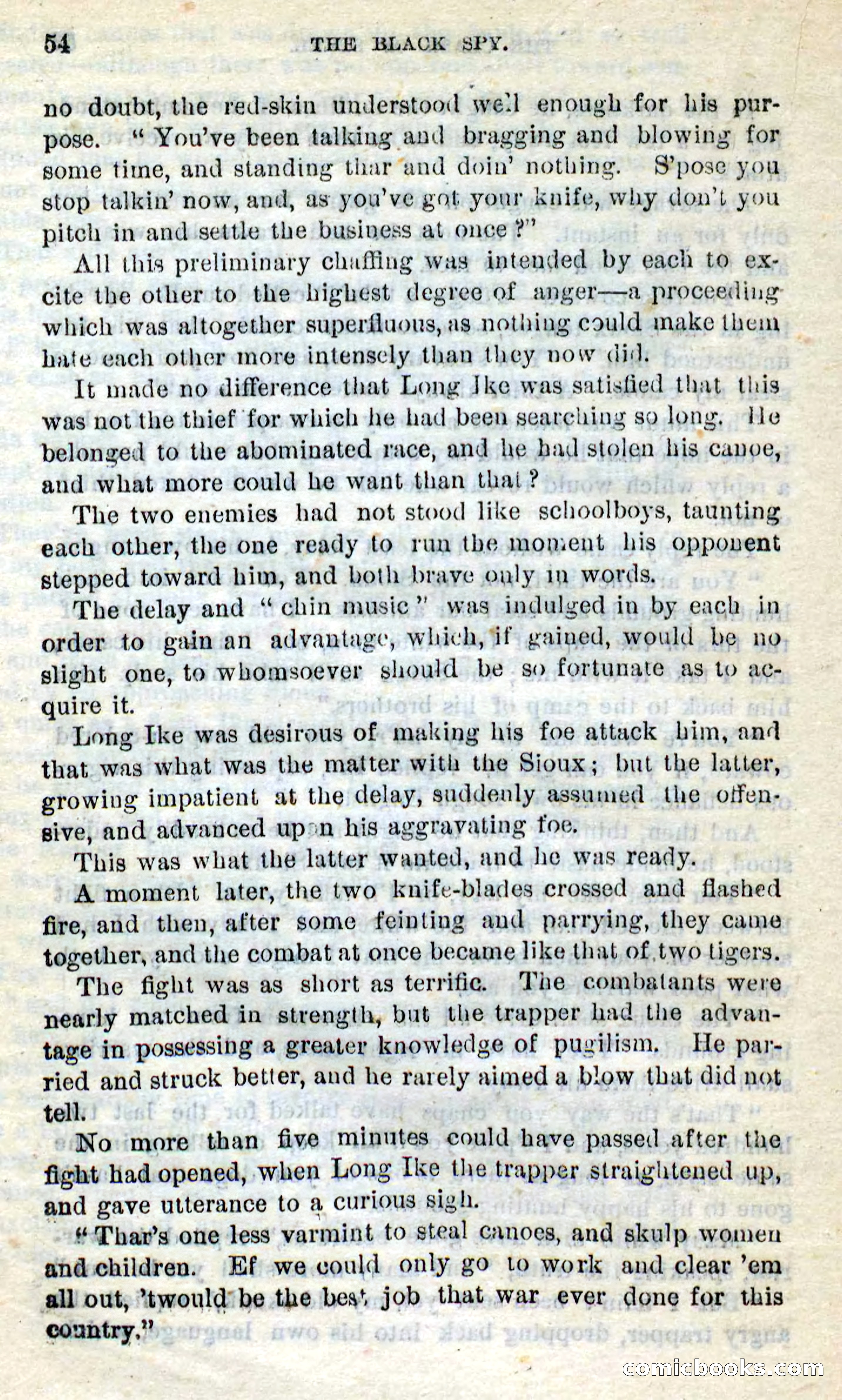Beadle's Dime Novels No. 281: The Black Spy — page 50 of 100