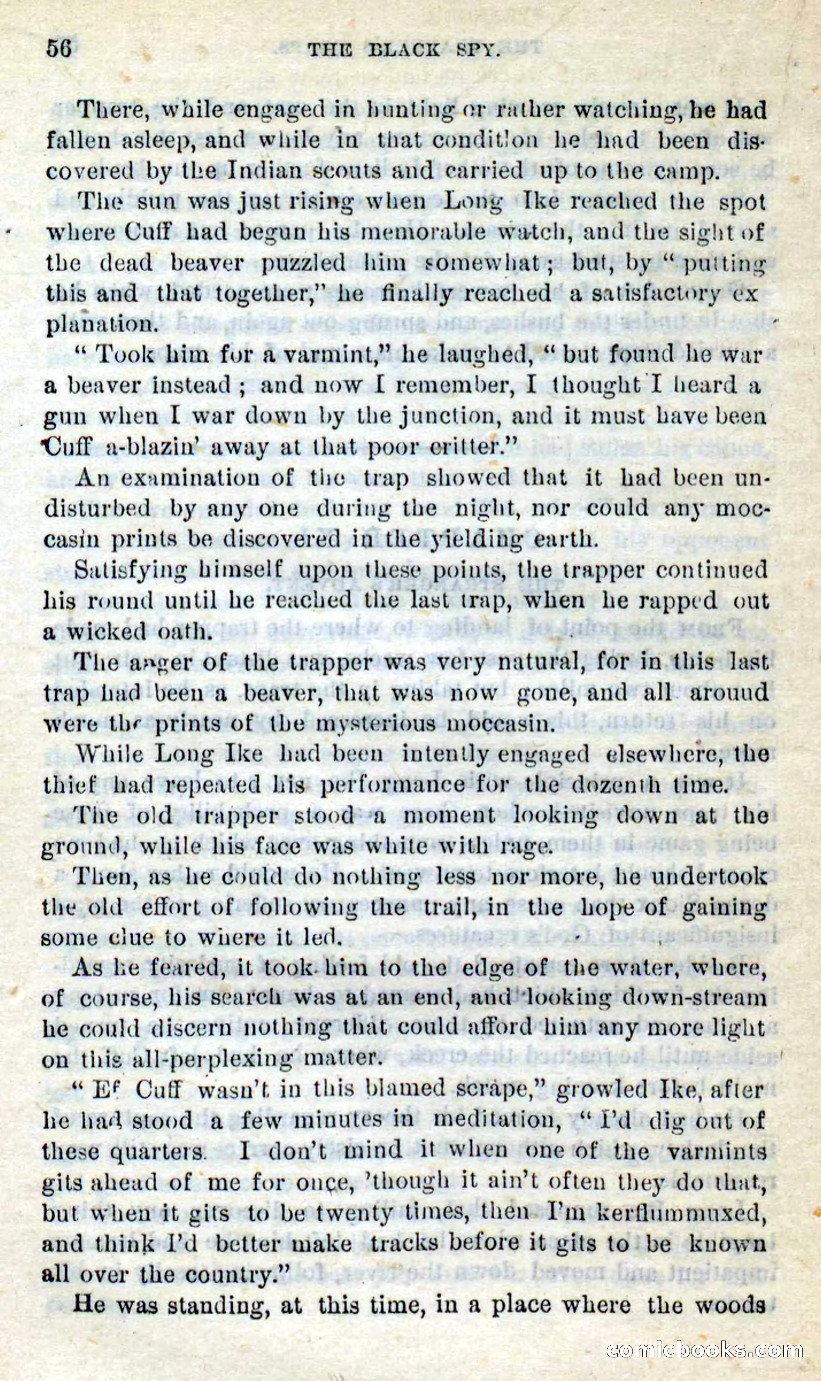 Beadle's Dime Novels No. 281: The Black Spy — page 52 of 100