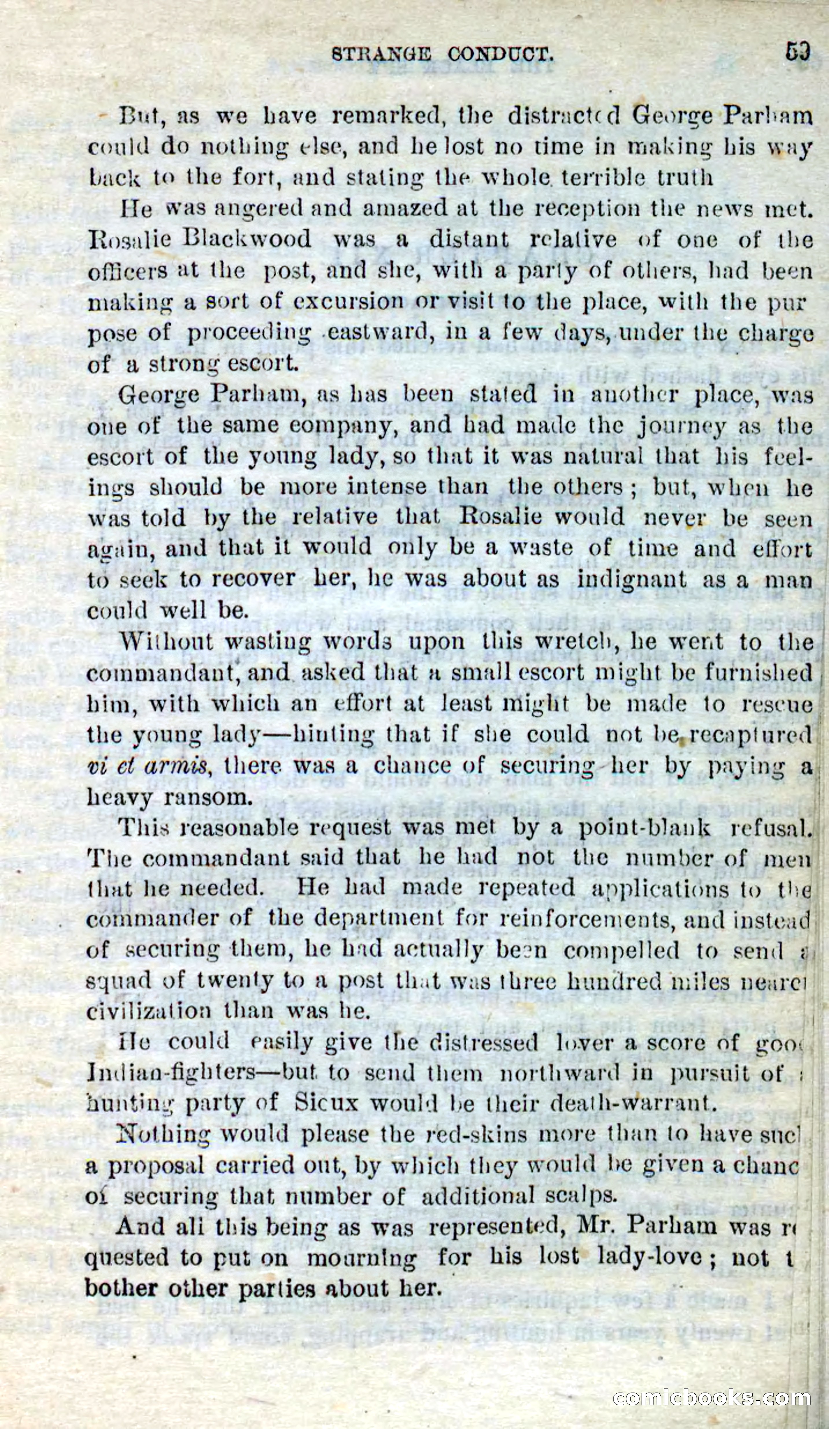 Beadle's Dime Novels No. 281: The Black Spy — page 55 of 100