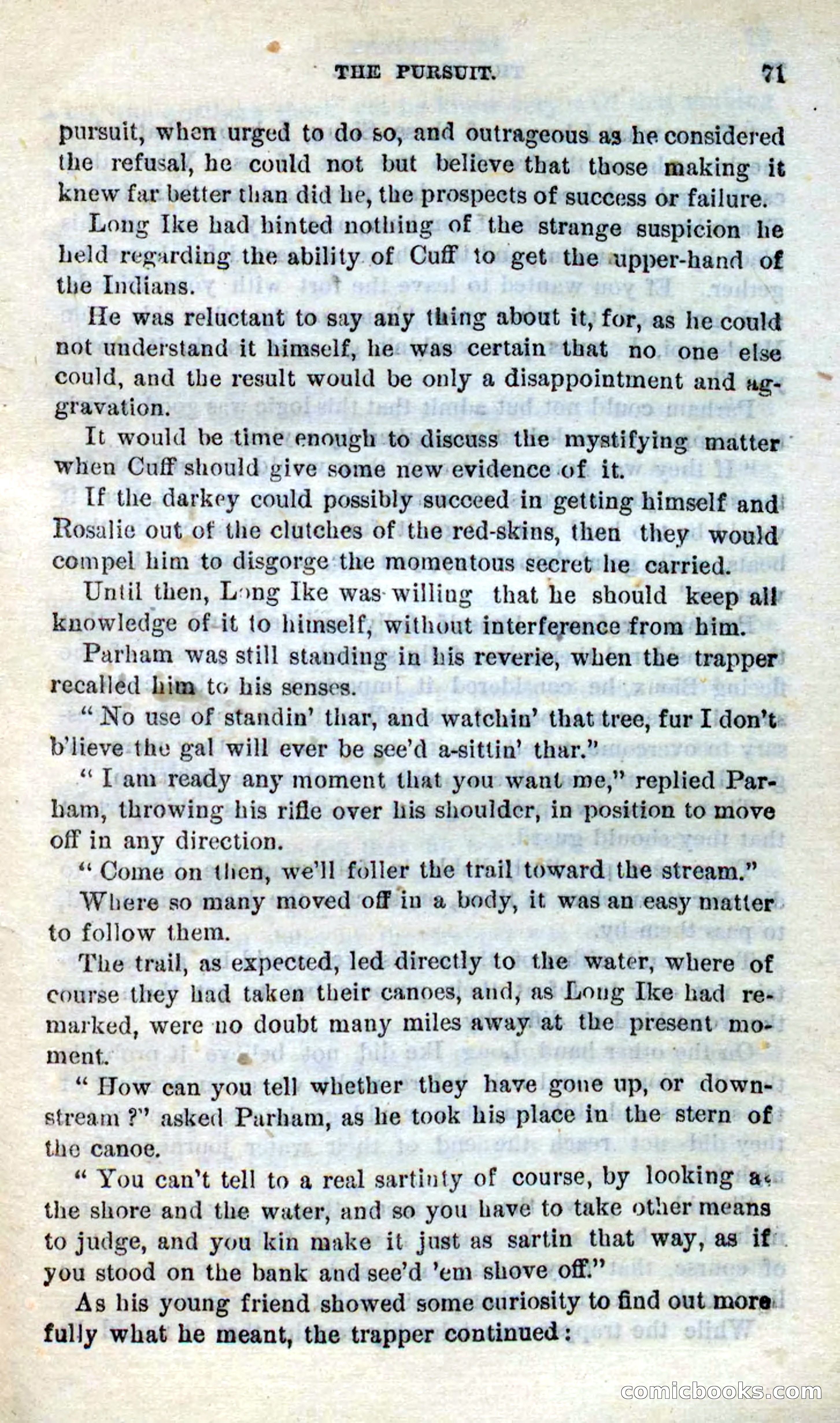 Beadle's Dime Novels No. 281: The Black Spy — page 67 of 100