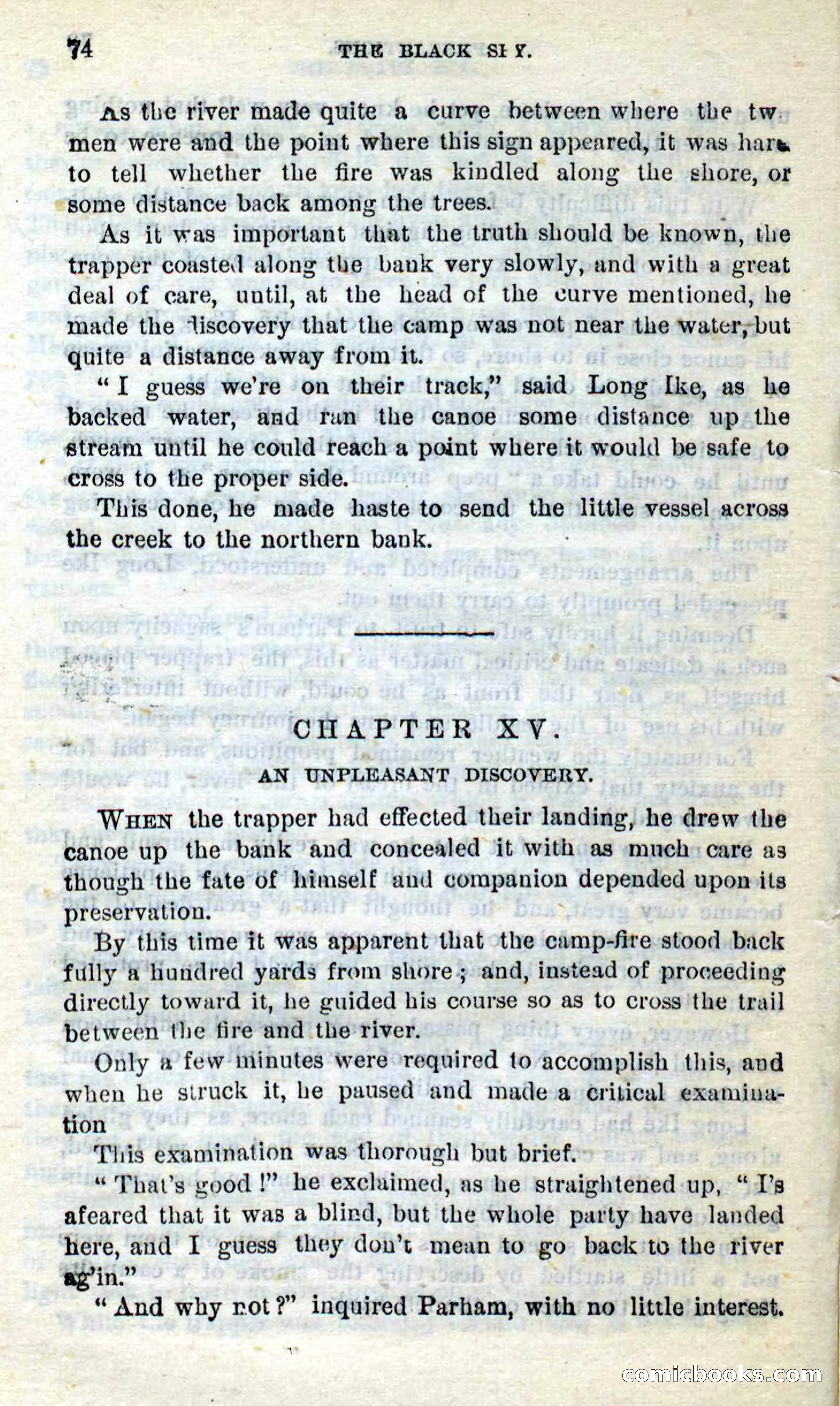 Beadle's Dime Novels No. 281: The Black Spy — page 70 of 100