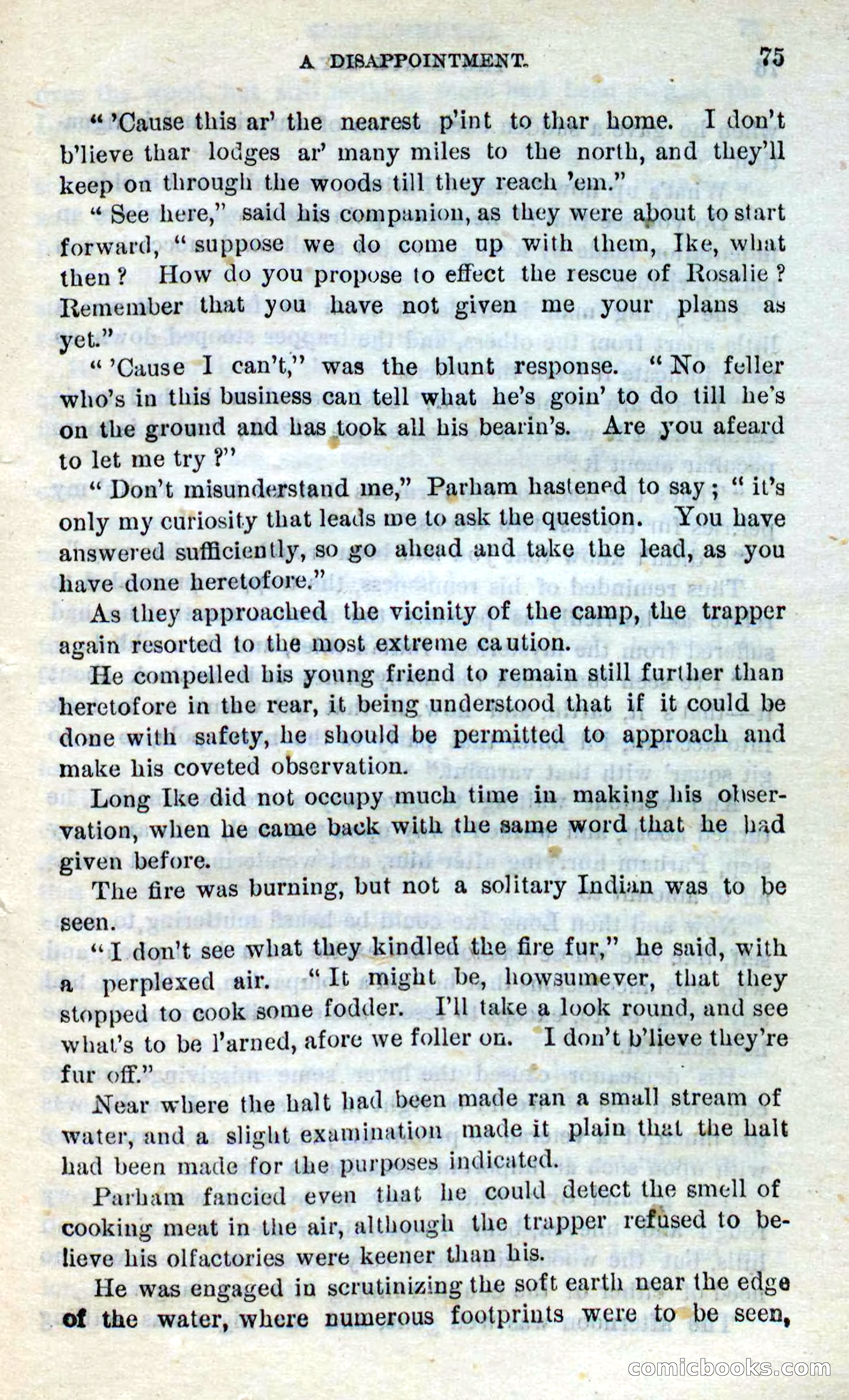 Beadle's Dime Novels No. 281: The Black Spy — page 71 of 100