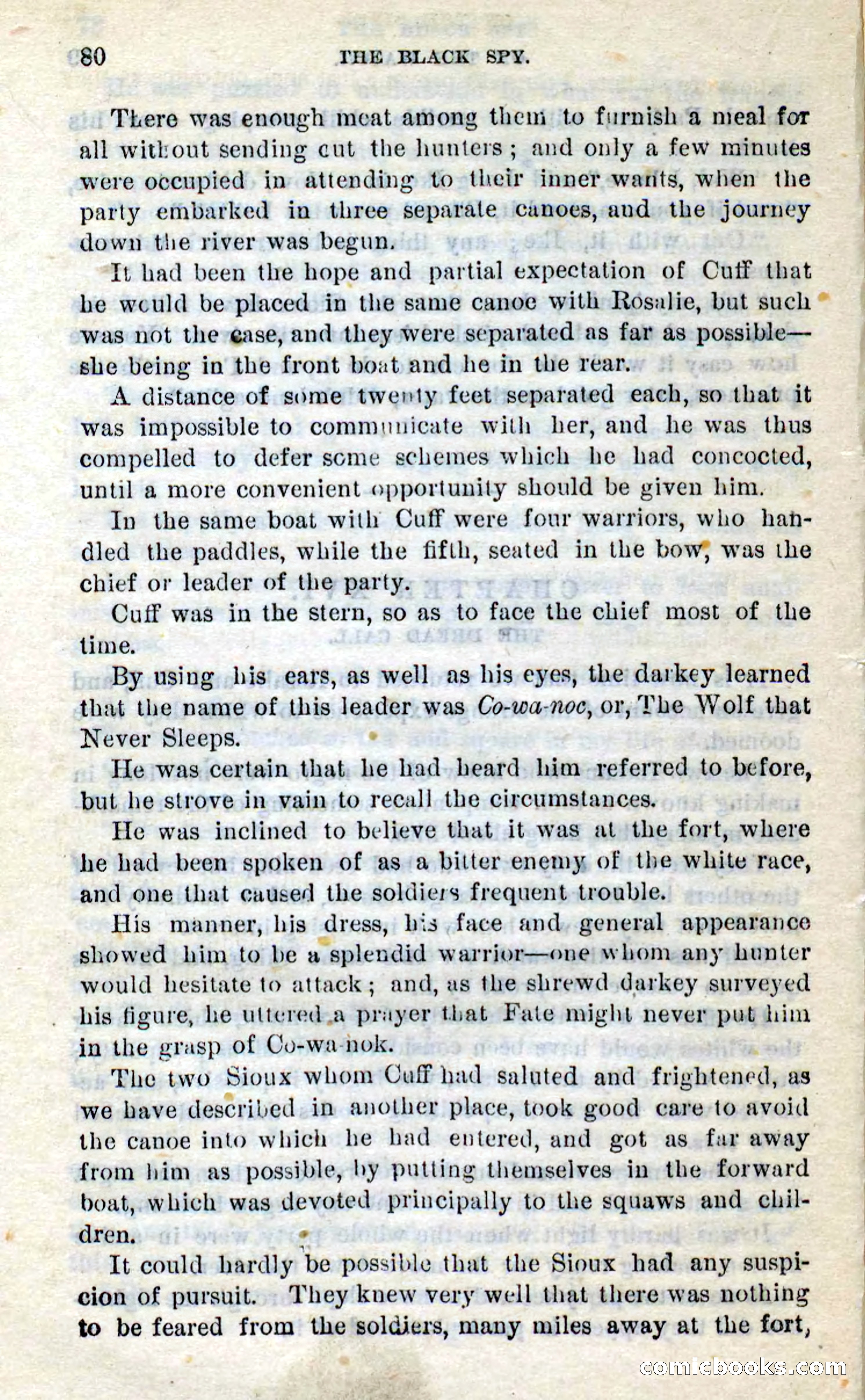 Beadle's Dime Novels No. 281: The Black Spy — page 76 of 100