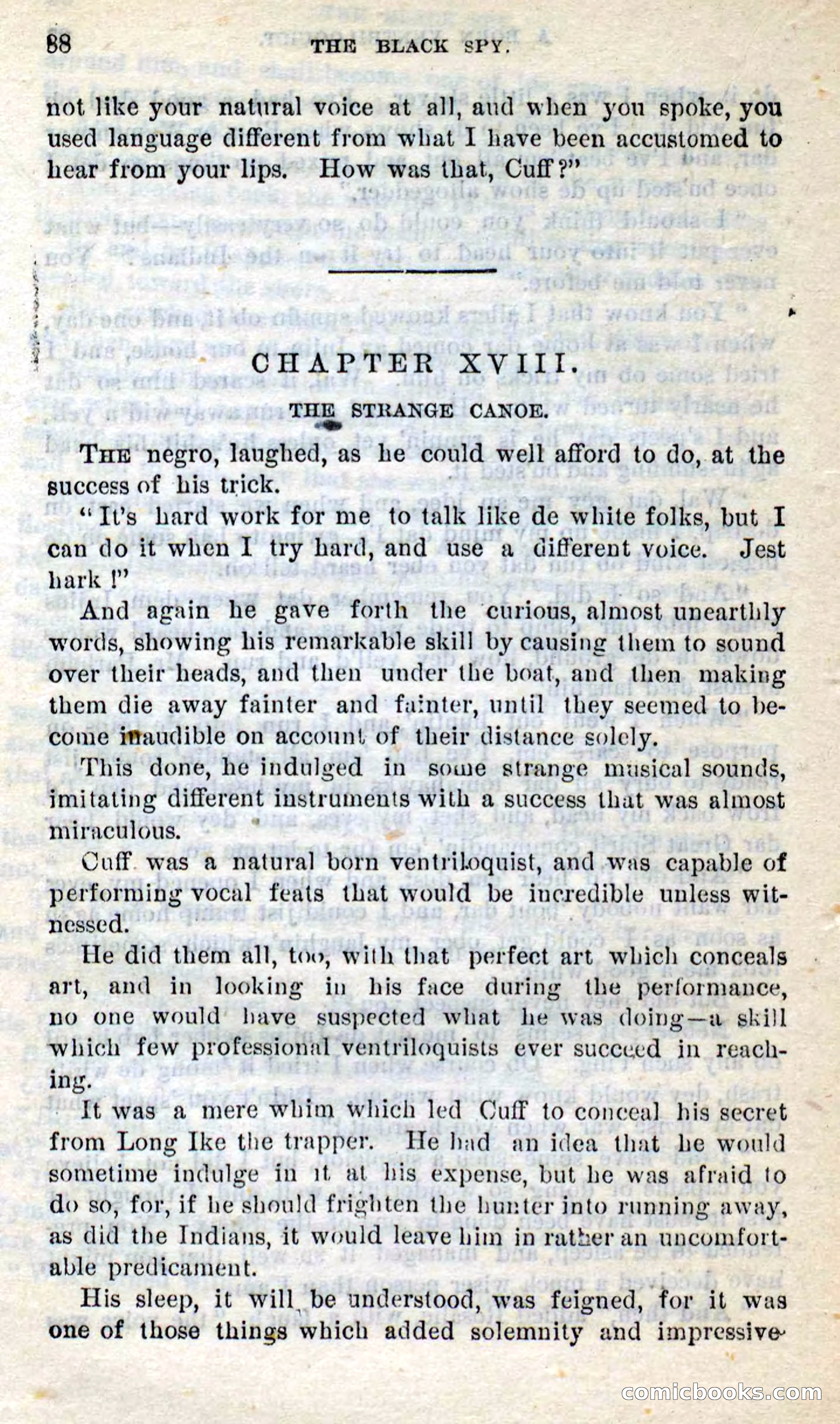 Beadle's Dime Novels No. 281: The Black Spy — page 84 of 100
