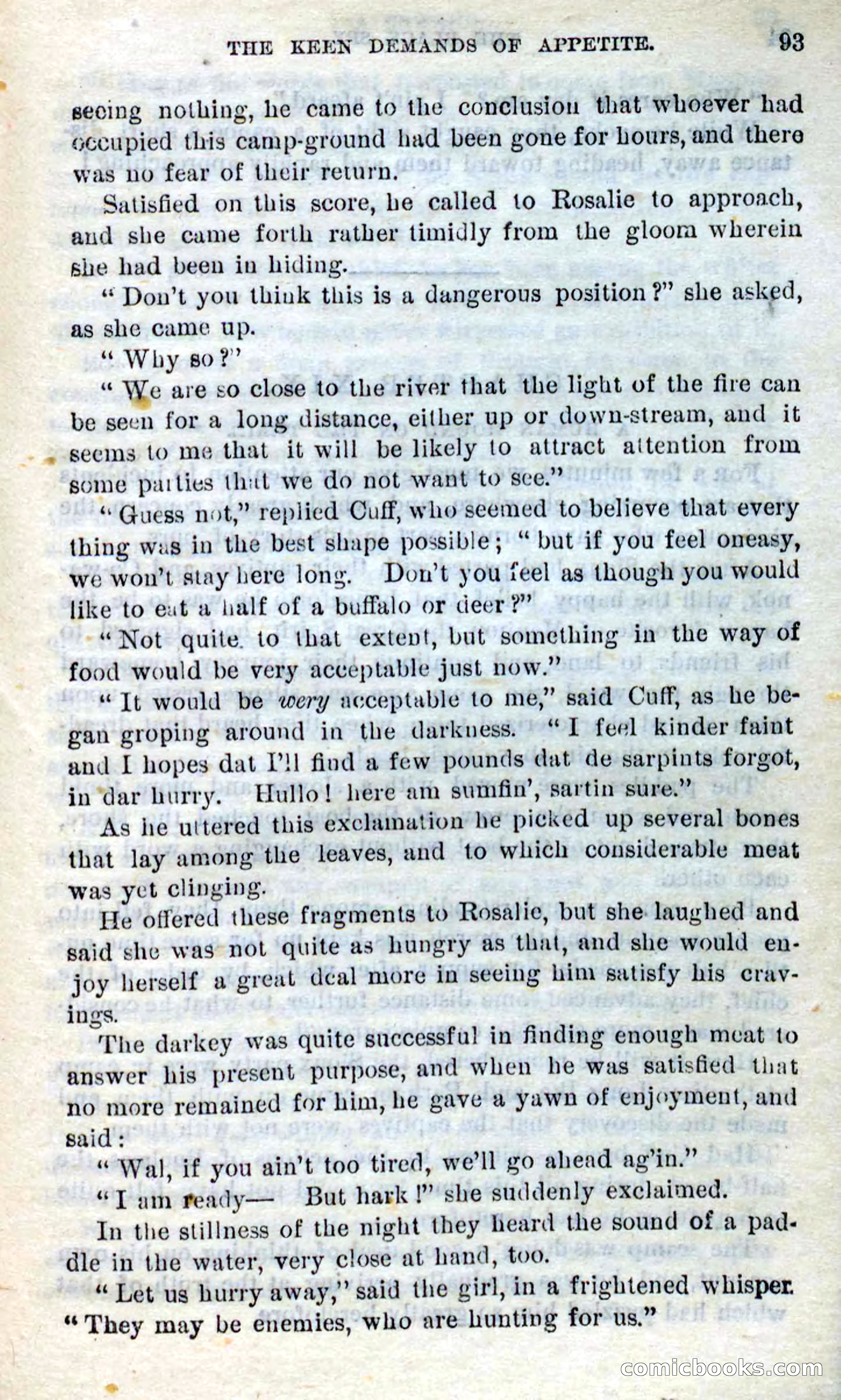 Beadle's Dime Novels No. 281: The Black Spy — page 89 of 100