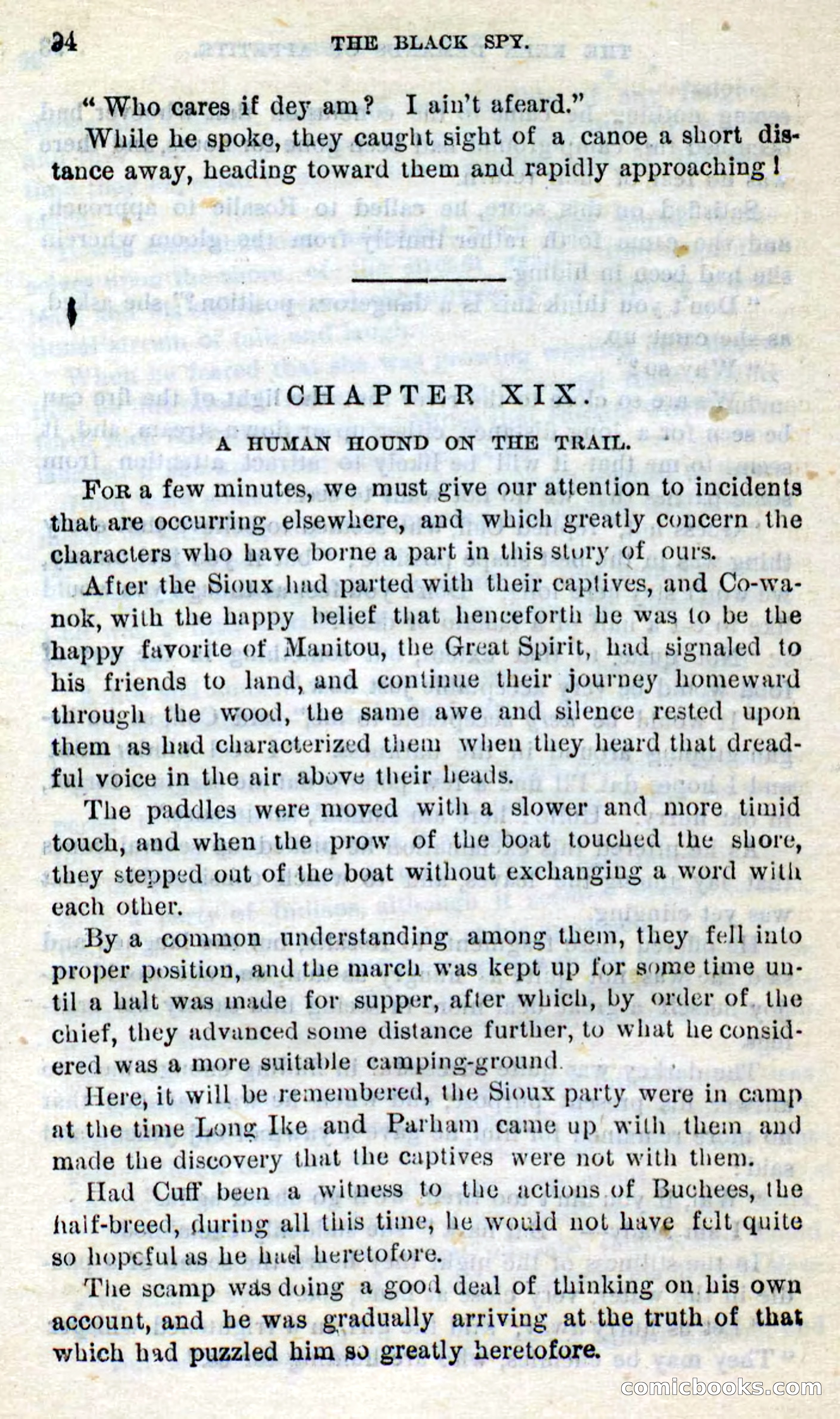 Beadle's Dime Novels No. 281: The Black Spy — page 90 of 100