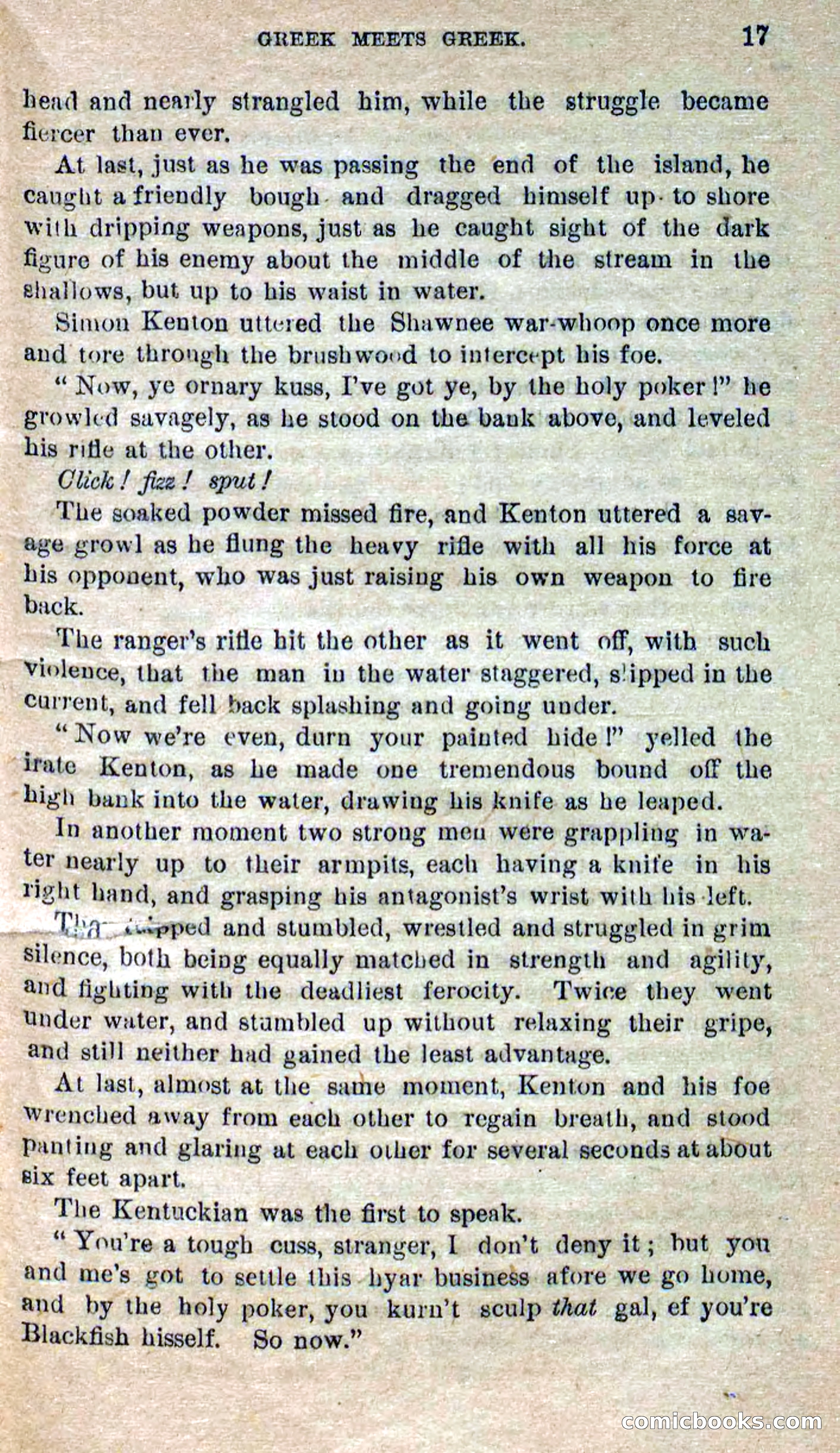 Beadle's Dime Novels No. 277: Ruby Roland, the Girl Spy — page 13 of 100