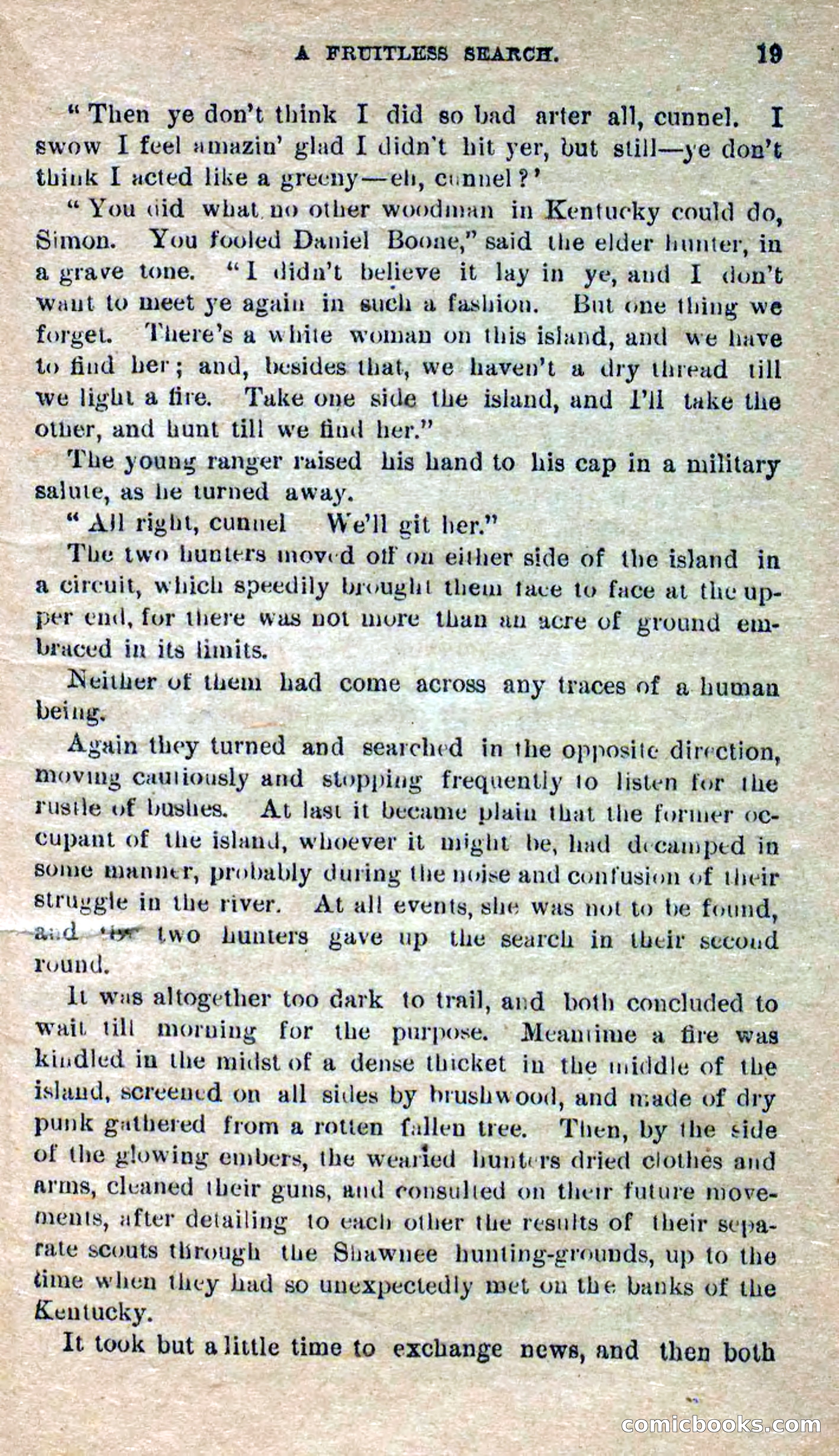 Beadle's Dime Novels No. 277: Ruby Roland, the Girl Spy — page 15 of 100