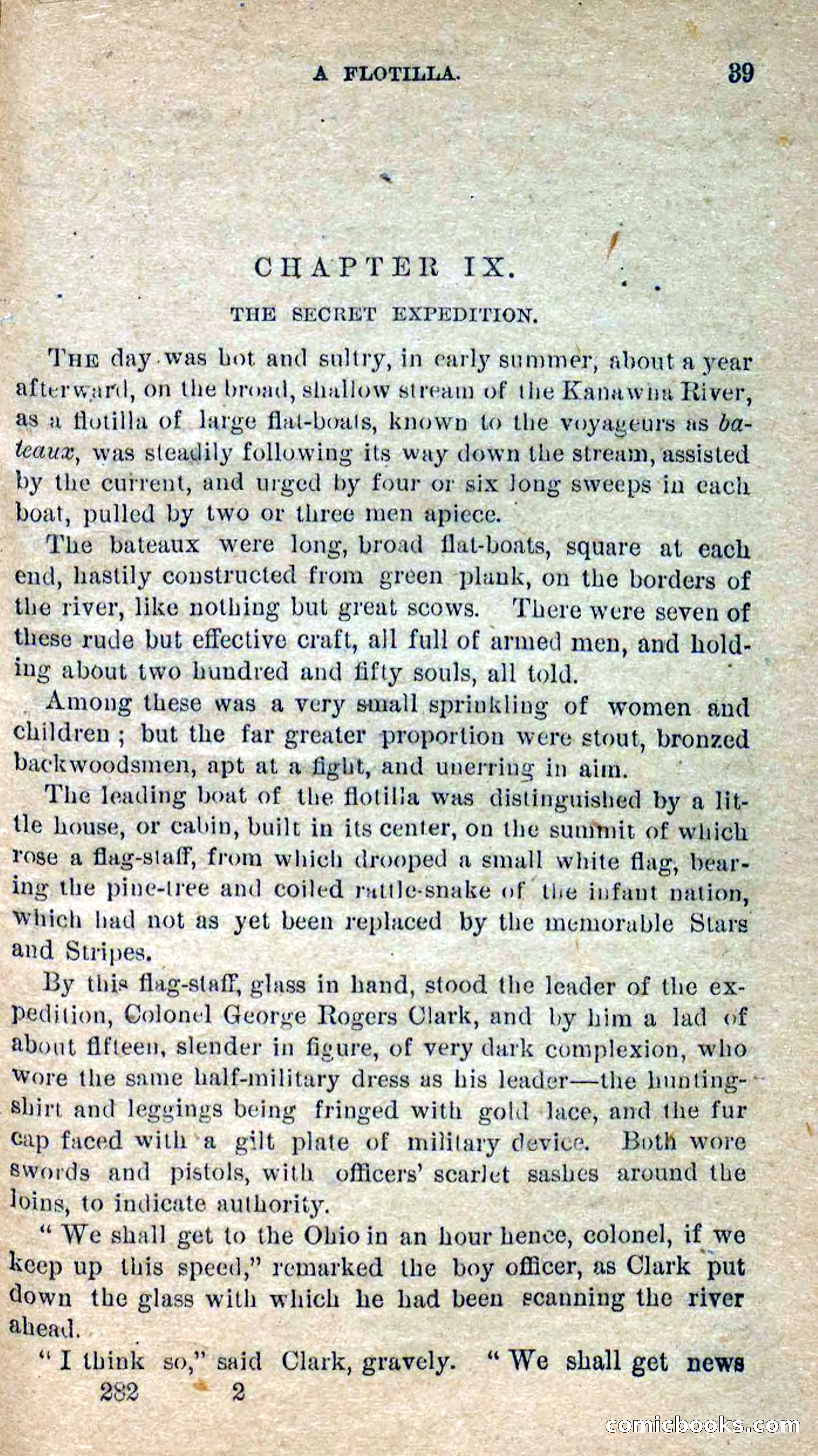 Beadle's Dime Novels No. 277: Ruby Roland, the Girl Spy — page 35 of 100