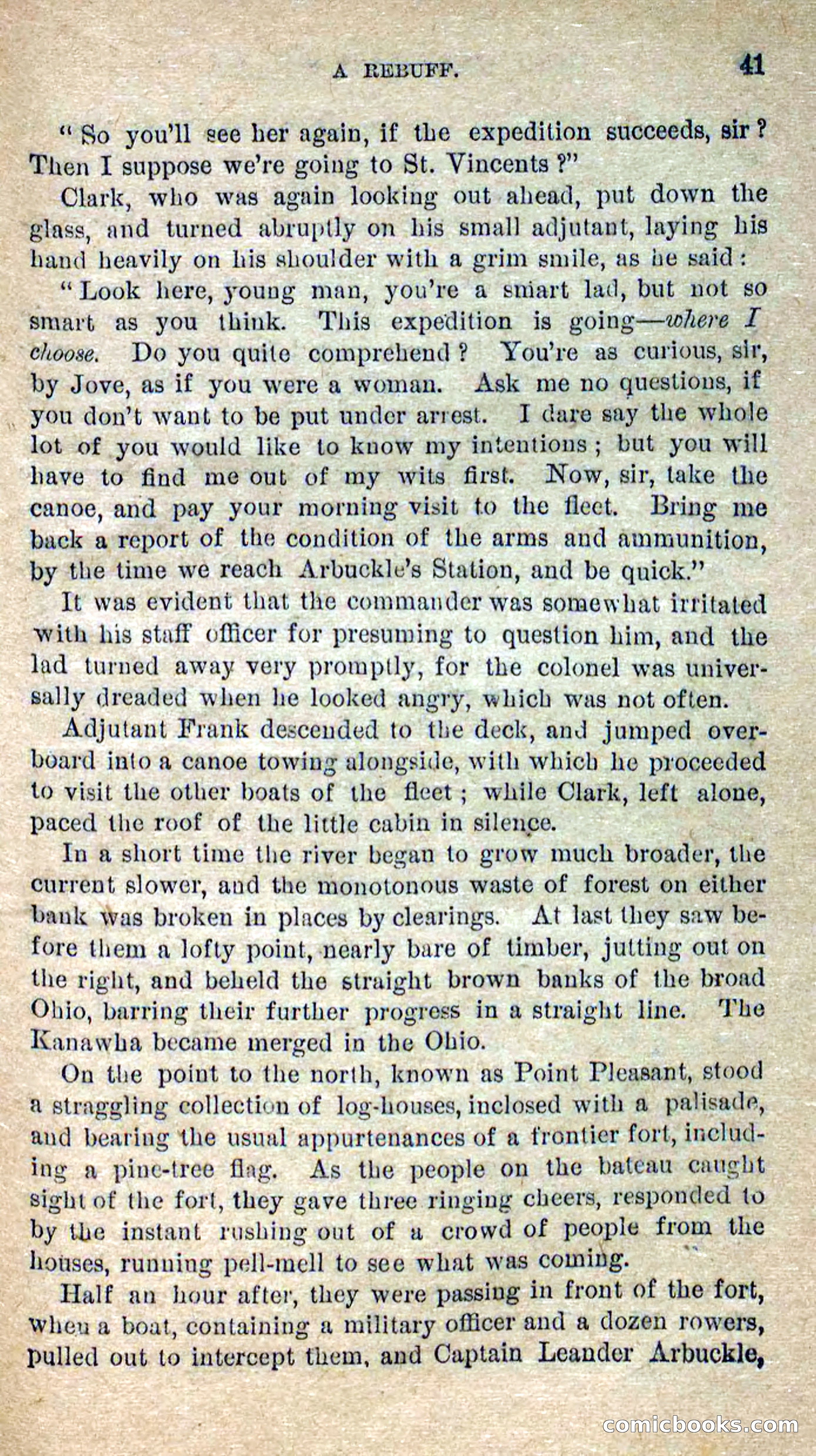 Beadle's Dime Novels No. 277: Ruby Roland, the Girl Spy — page 37 of 100
