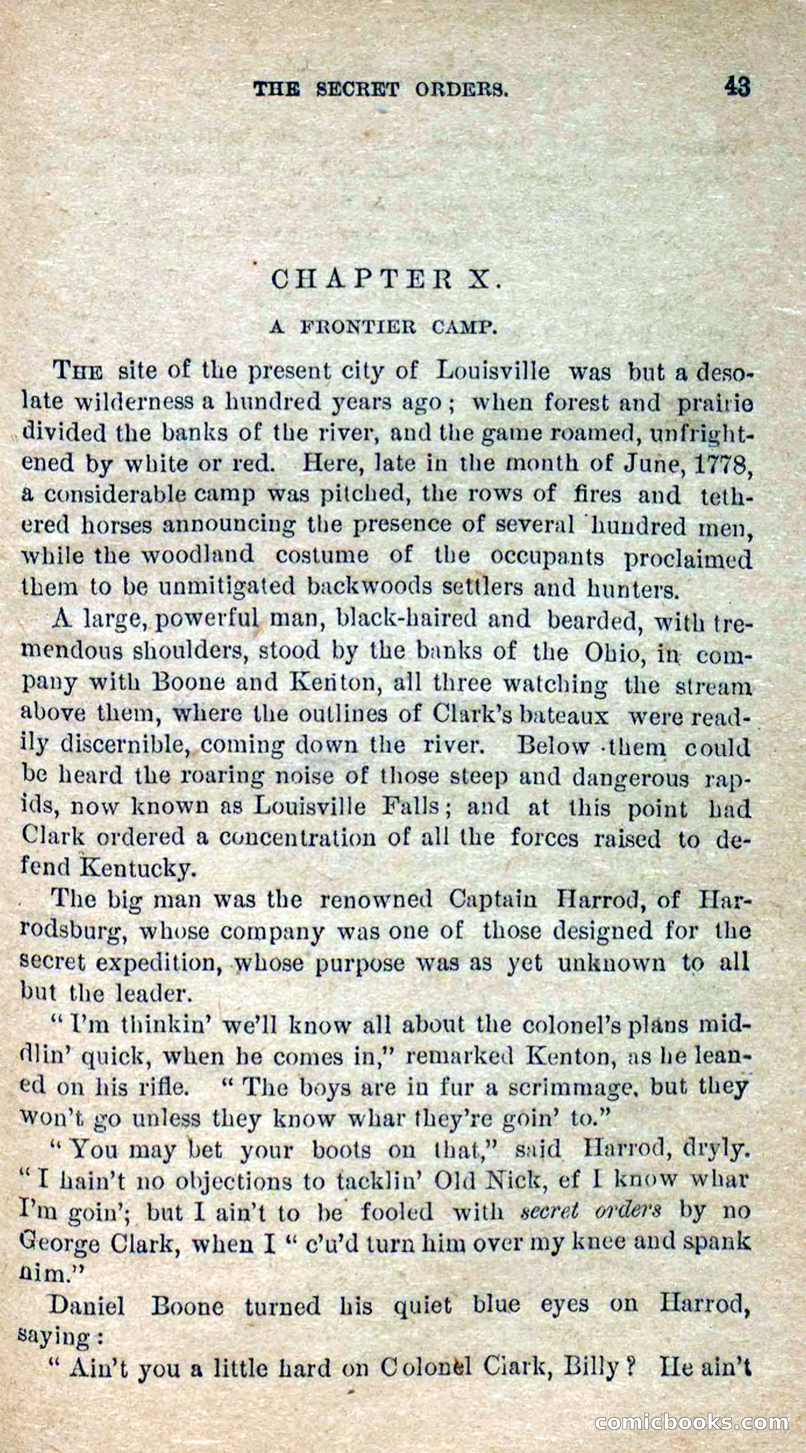 Beadle's Dime Novels No. 277: Ruby Roland, the Girl Spy — page 39 of 100