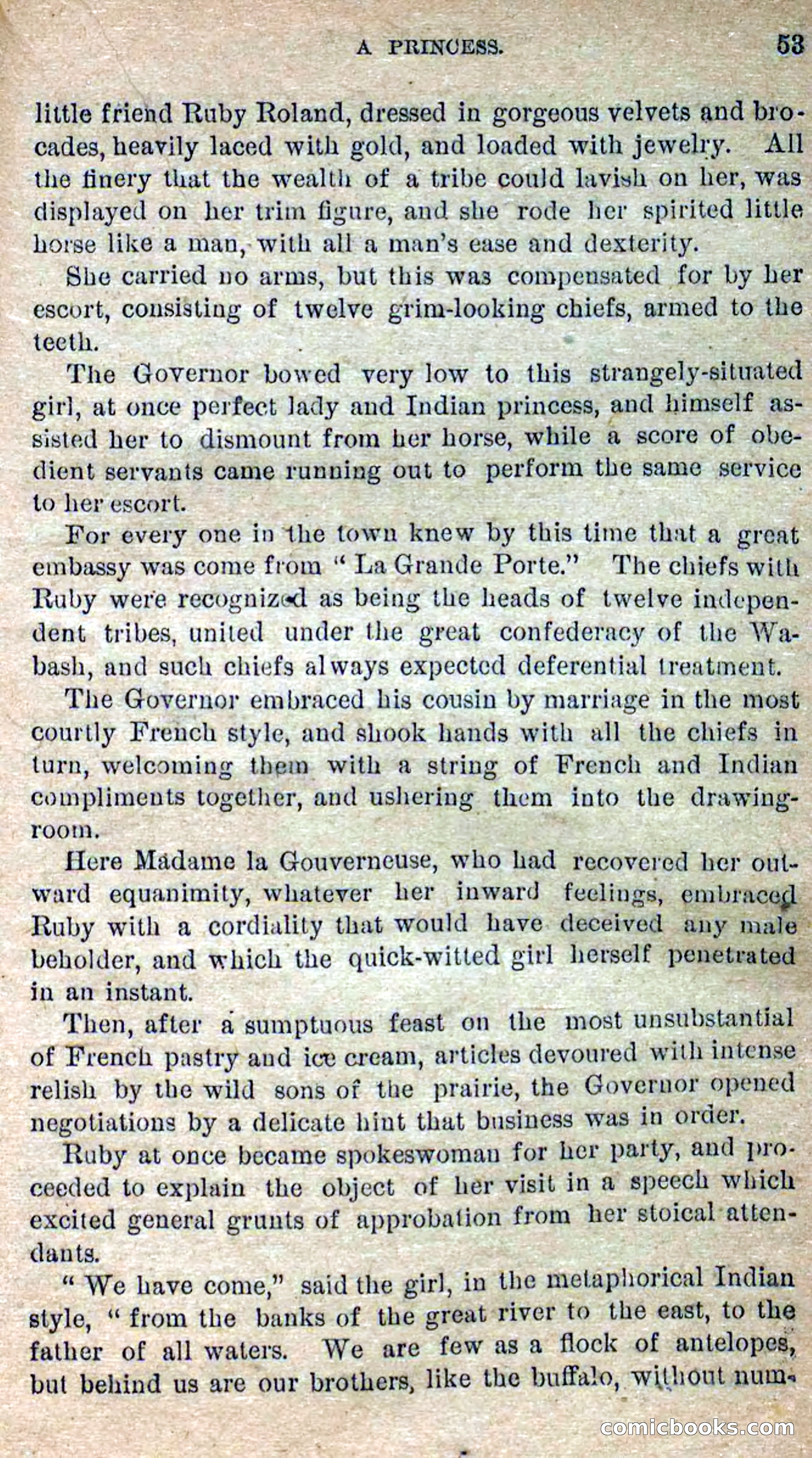 Beadle's Dime Novels No. 277: Ruby Roland, the Girl Spy — page 49 of 100