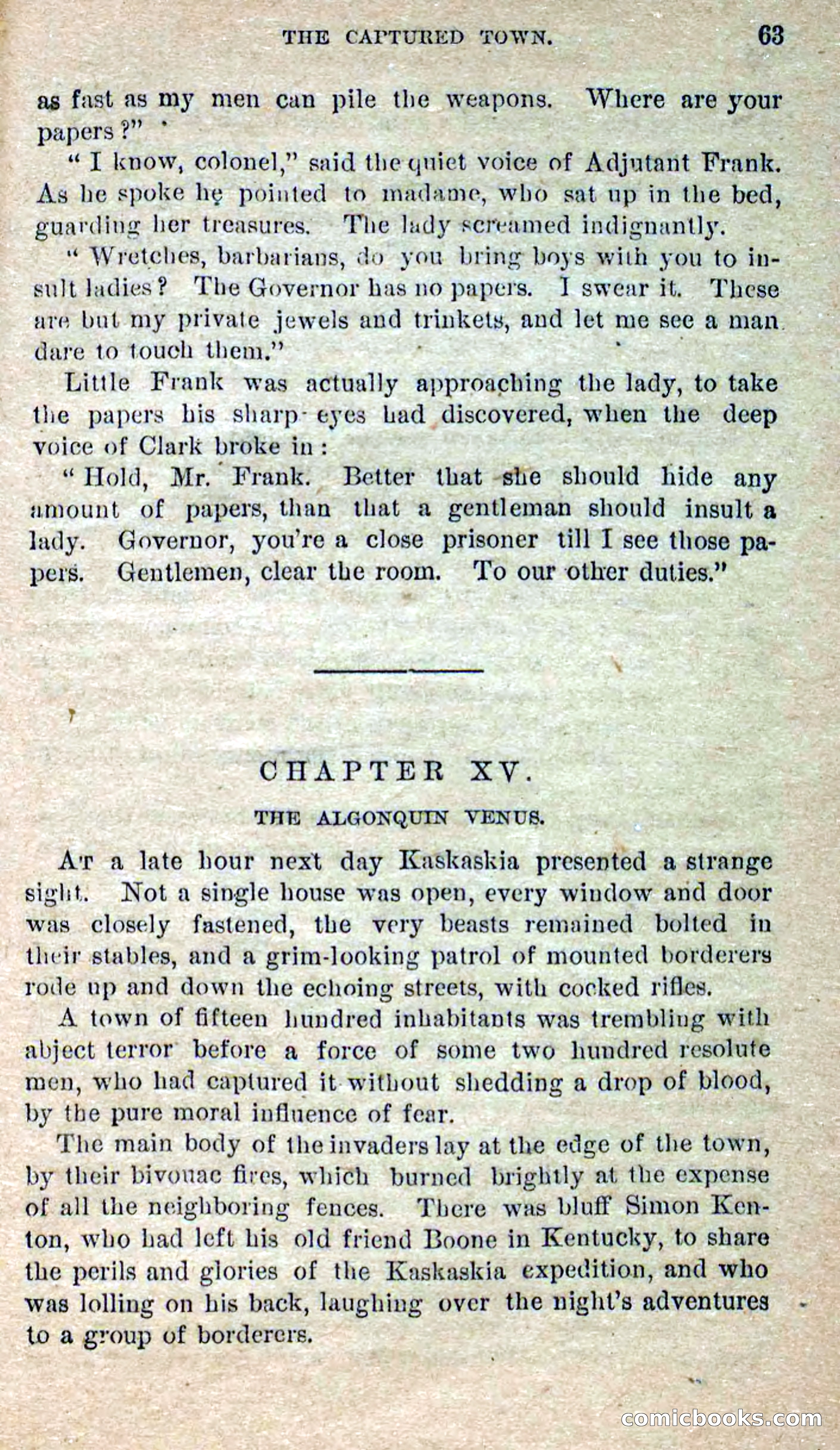 Beadle's Dime Novels No. 277: Ruby Roland, the Girl Spy — page 59 of 100