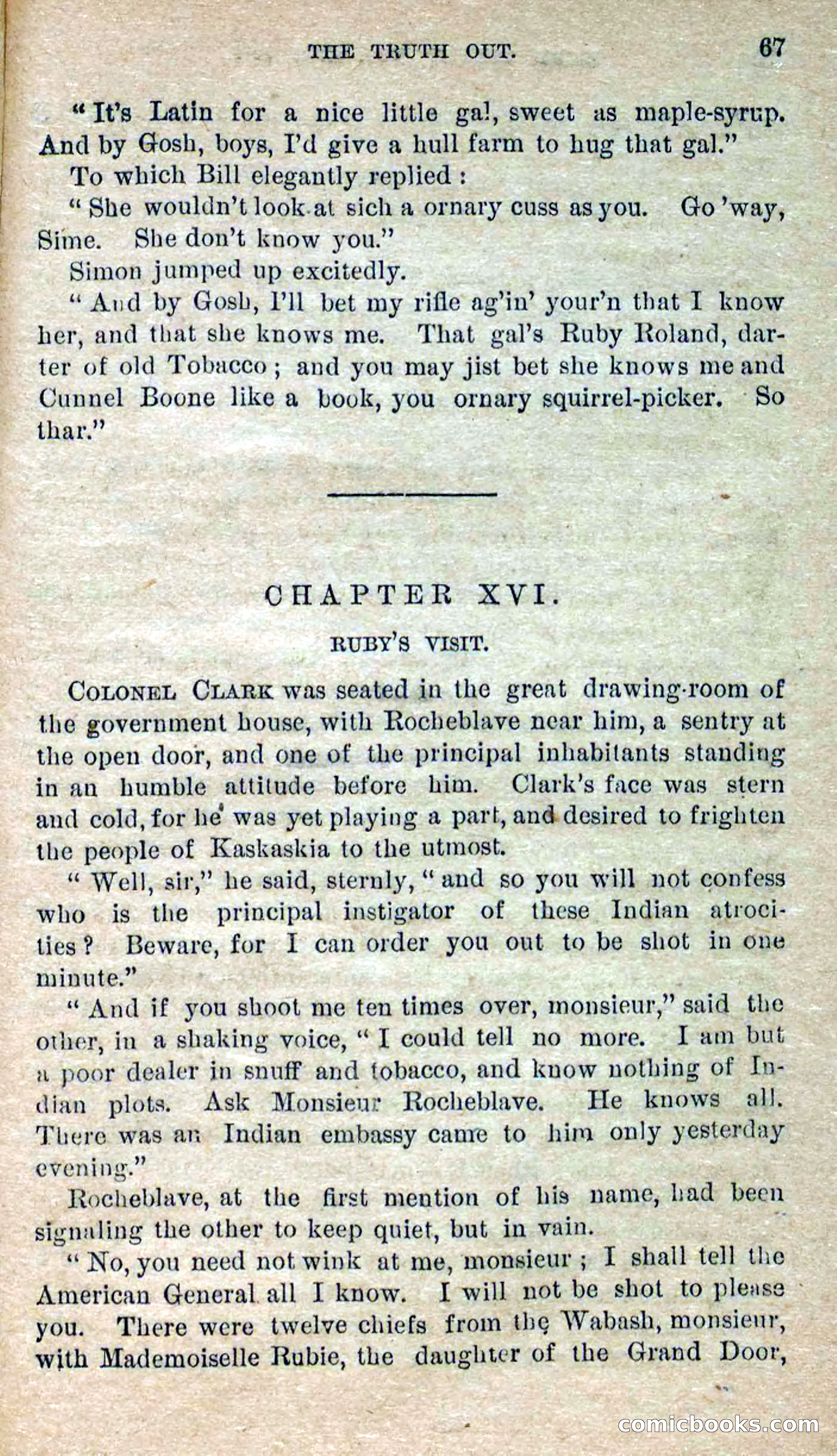 Beadle's Dime Novels No. 277: Ruby Roland, the Girl Spy — page 63 of 100