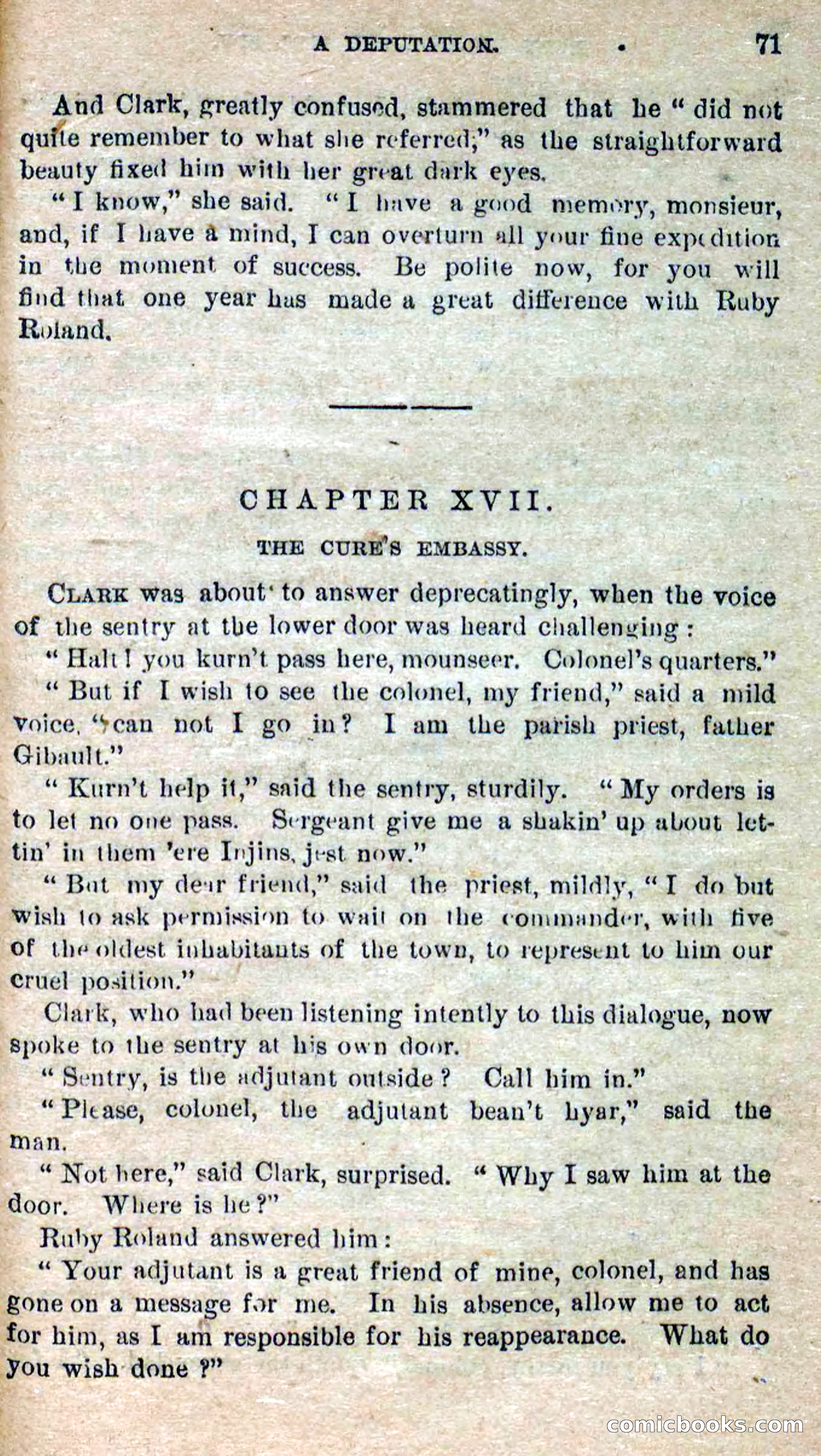 Beadle's Dime Novels No. 277: Ruby Roland, the Girl Spy — page 67 of 100