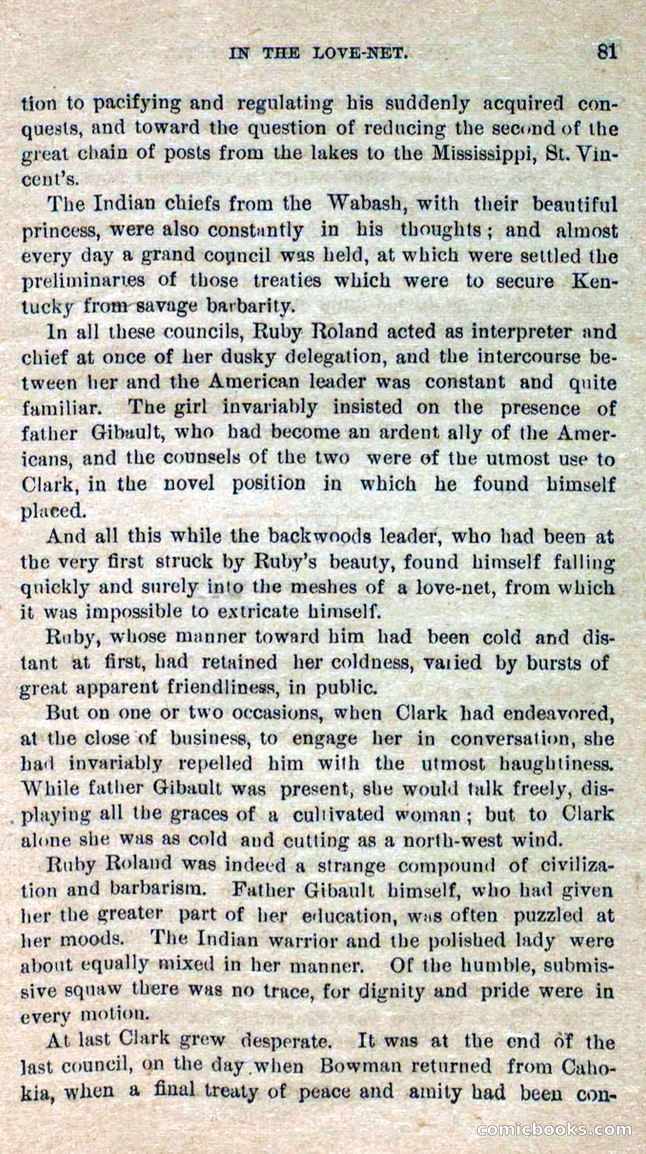 Beadle's Dime Novels No. 277: Ruby Roland, the Girl Spy — page 77 of 100