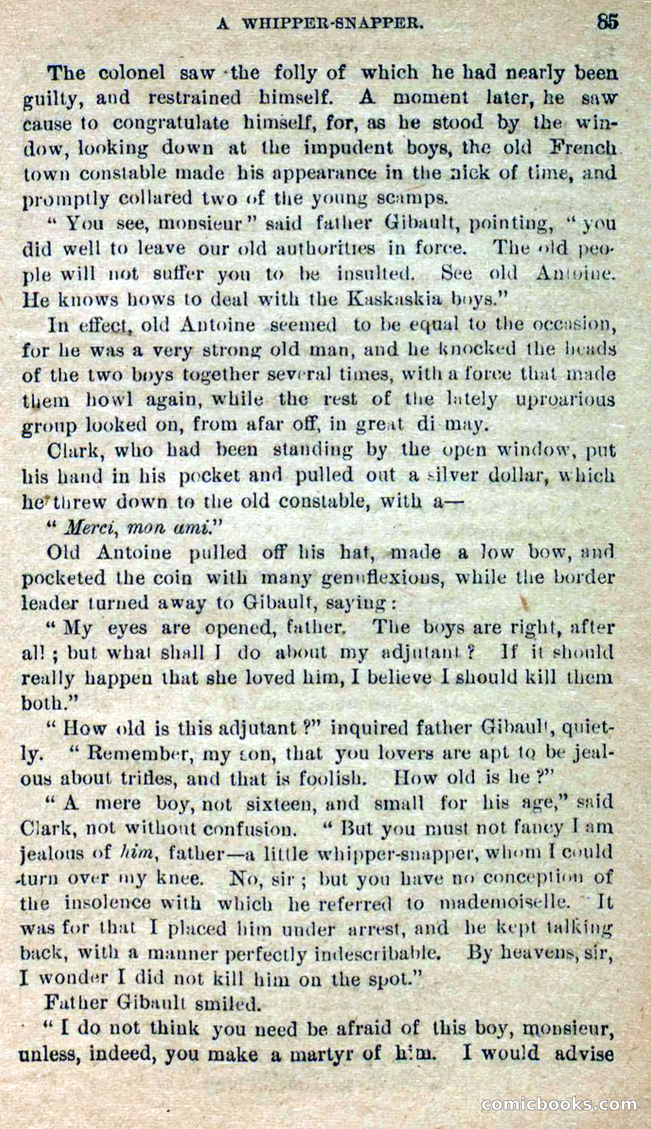 Beadle's Dime Novels No. 277: Ruby Roland, the Girl Spy — page 81 of 100