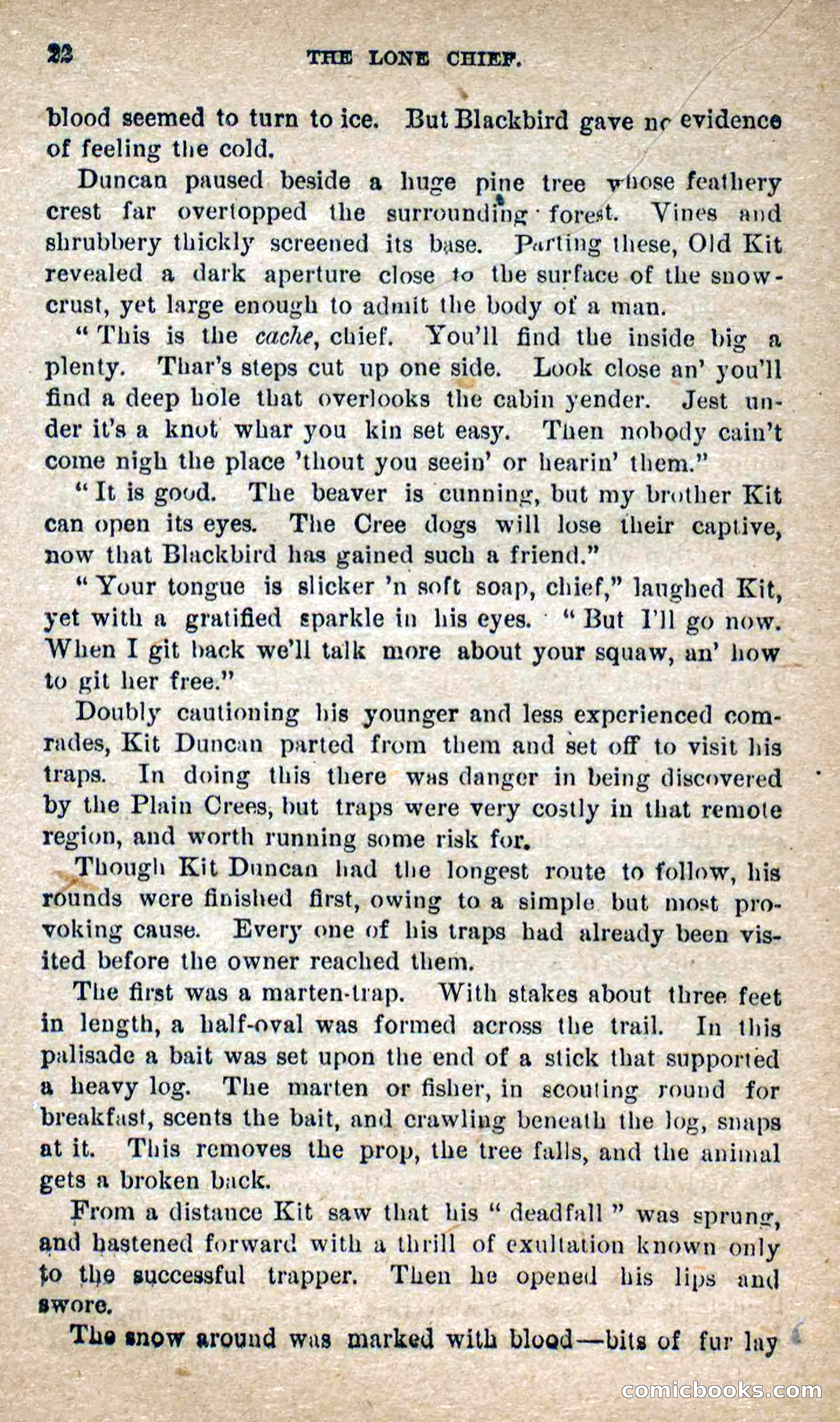 The Lone Chief — page 18 of 100