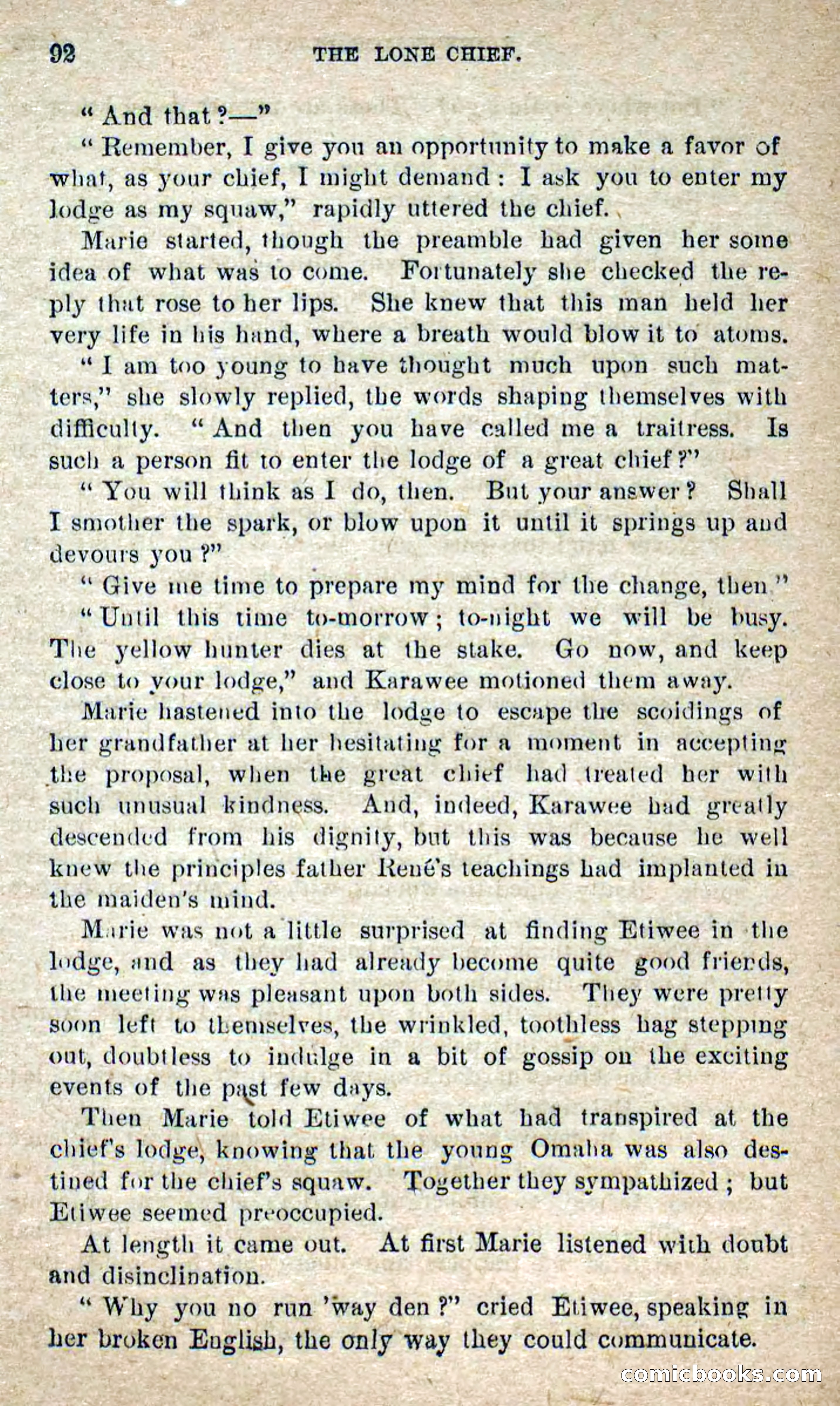 The Lone Chief — page 88 of 100