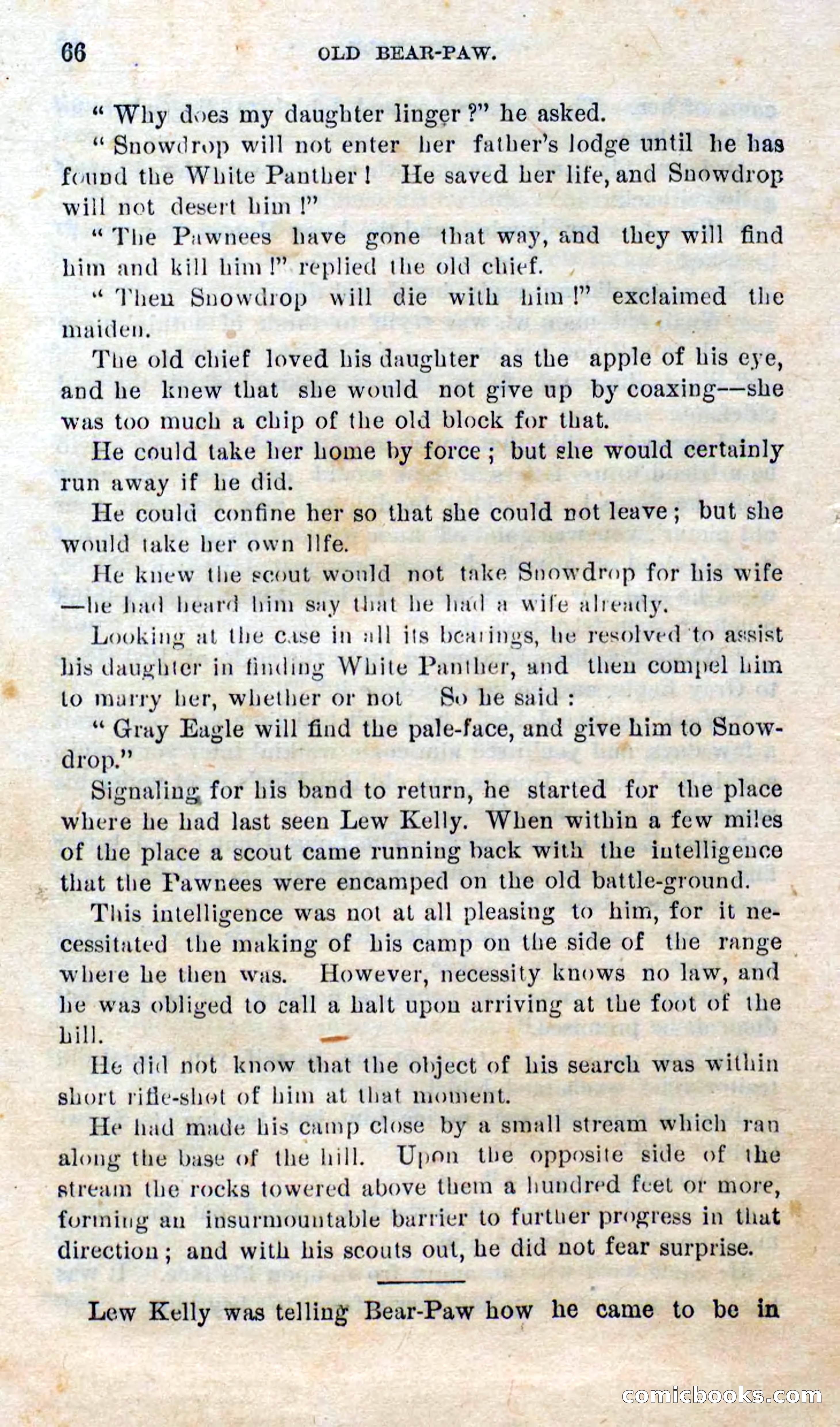 Old Bear Paw: The Trapper King — page 62 of 97